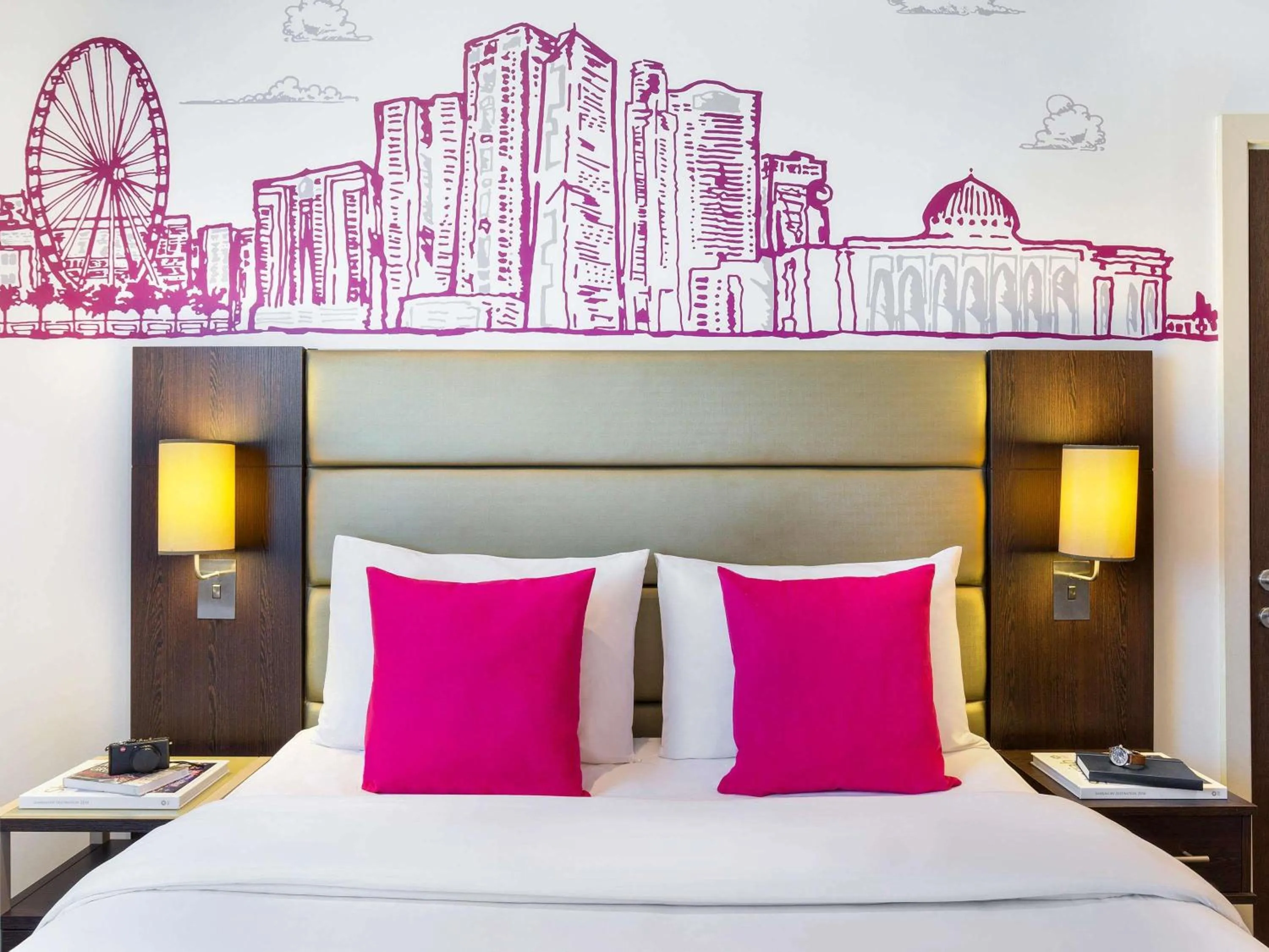 Bedroom, Bed in ibis Styles Sharjah