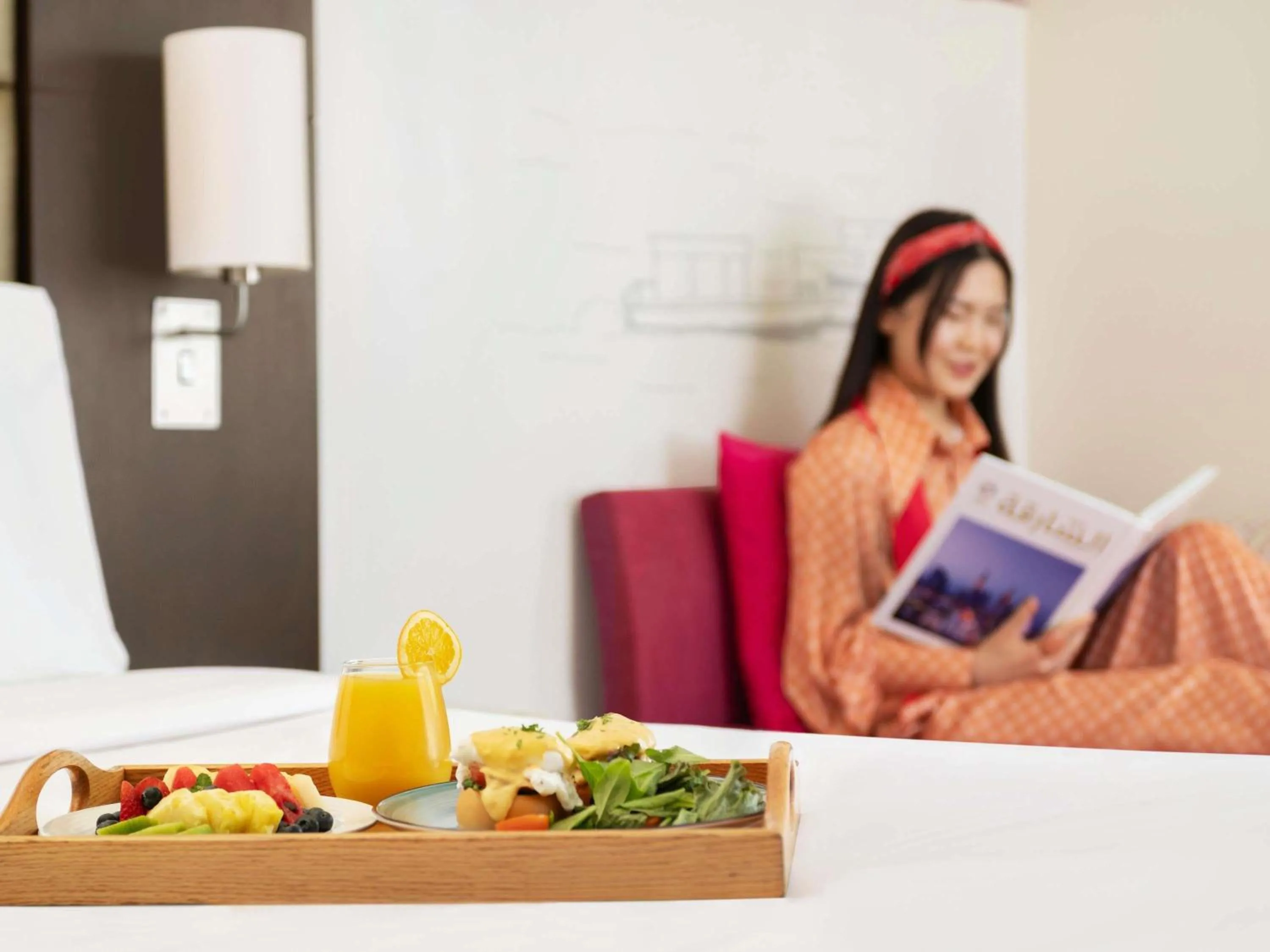 Bedroom in ibis Styles Sharjah