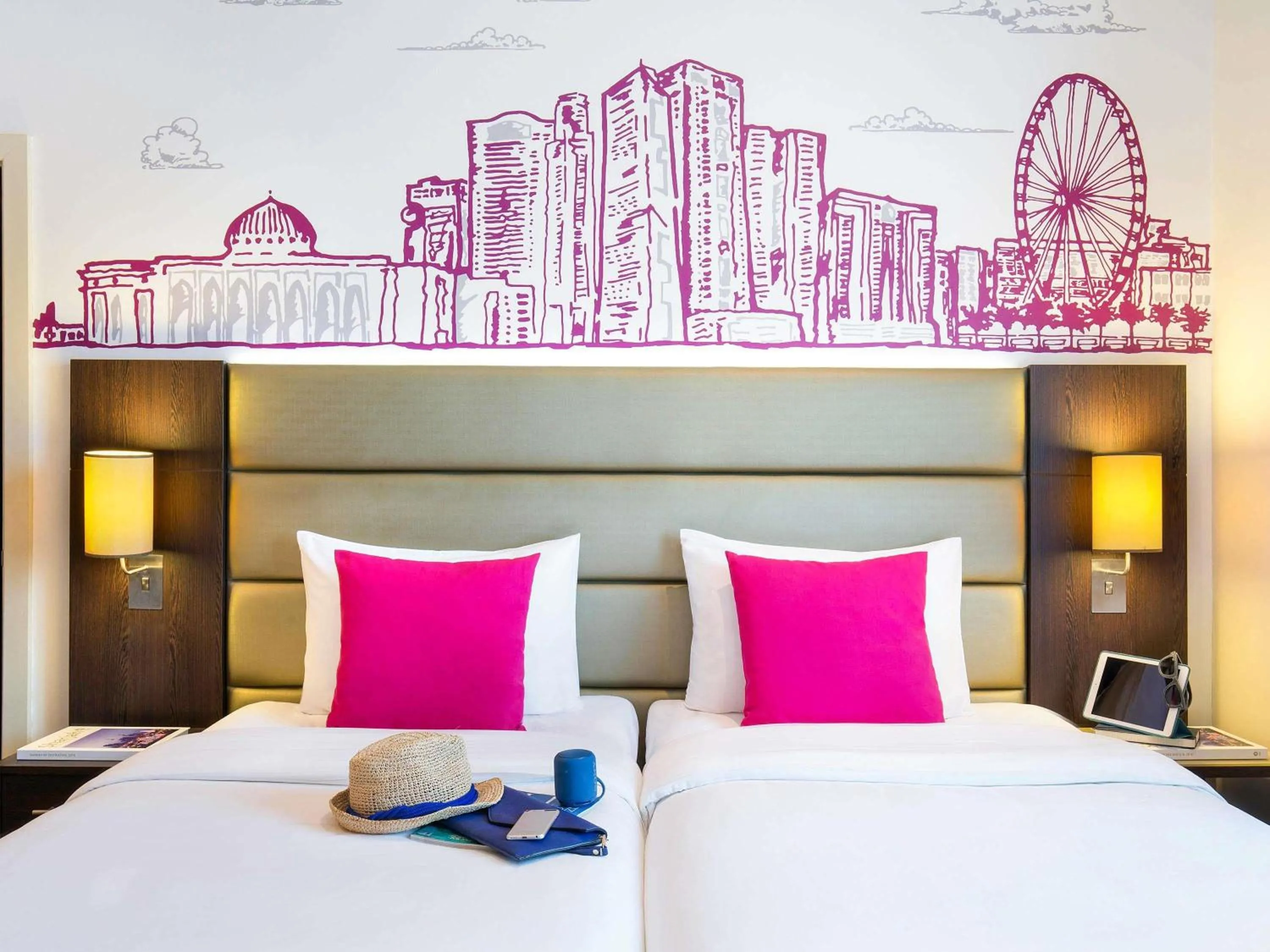 Bedroom, Bed in ibis Styles Sharjah