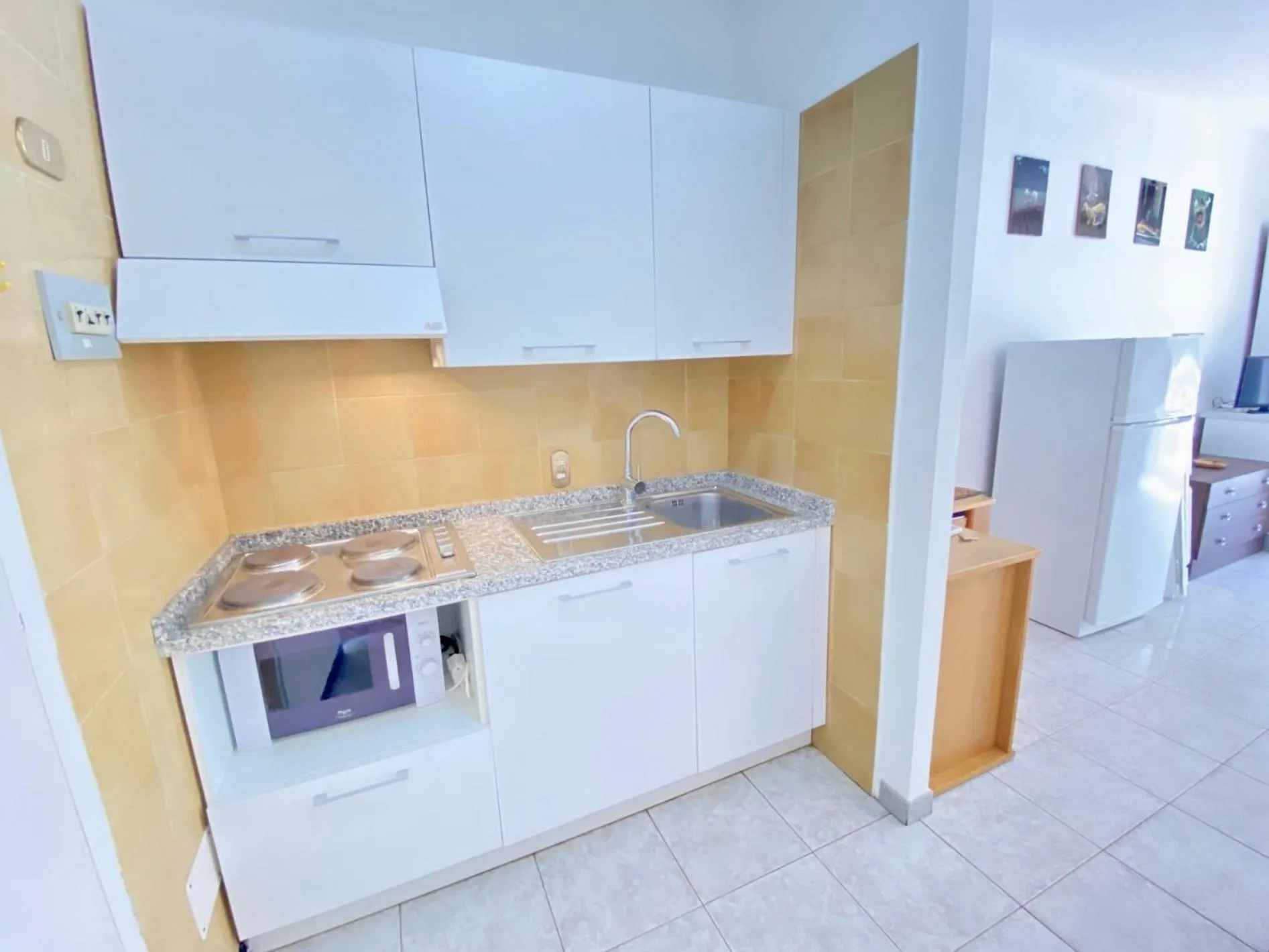 Kitchen or kitchenette in Apartments Via Dei Platani