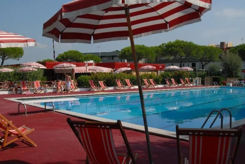 Swimming pool in Apartments Via Dei Platani