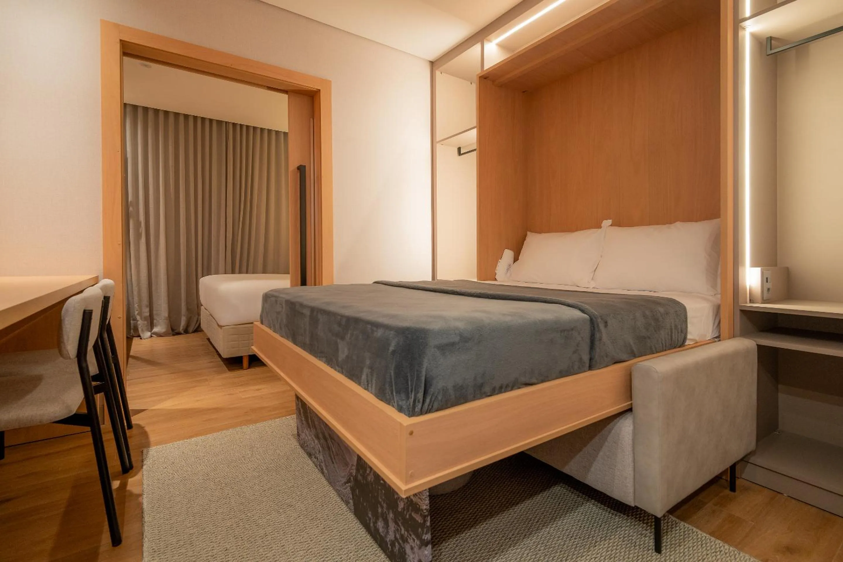 Bedroom, Bed in Golden Tulip Canela OFICIAL