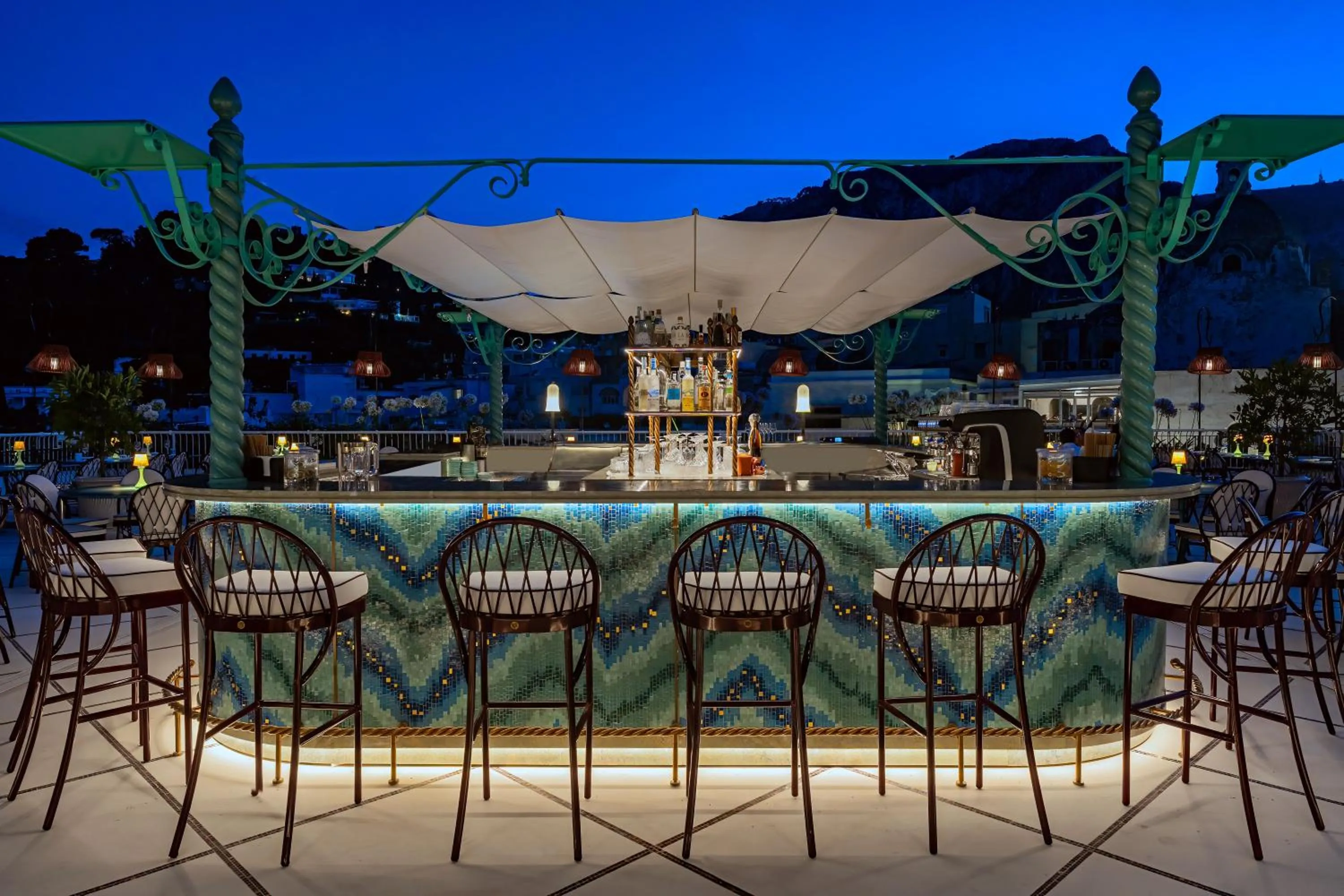 Restaurant/places to eat in Hotel La Palma, Oetker Hotels