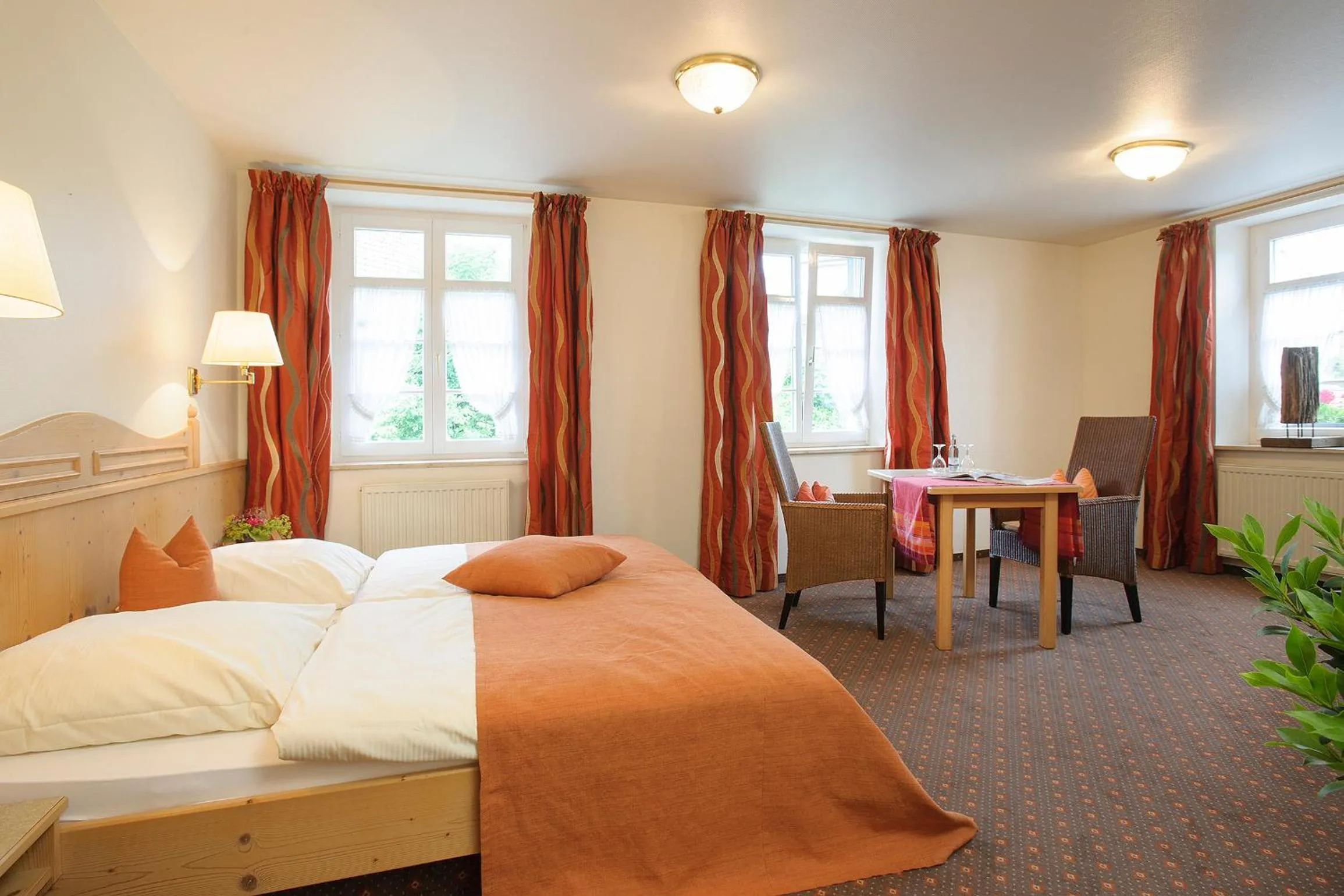 Photo of the whole room, Bed in Landgasthof zum Adler