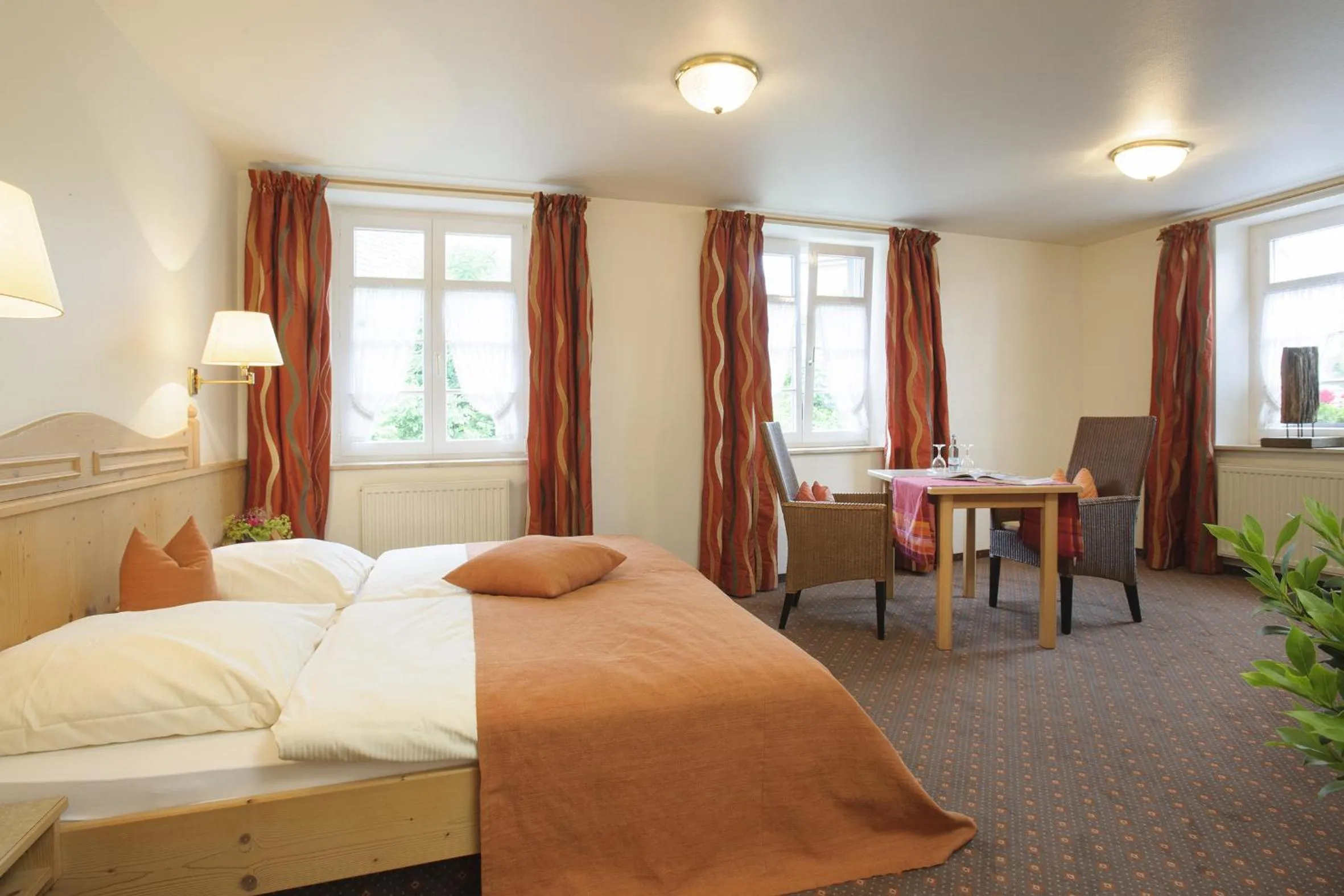 Bed in Landgasthof zum Adler