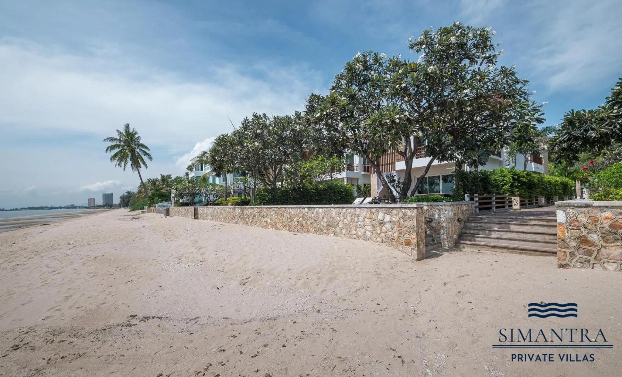 Beach in Simantra Private Villas