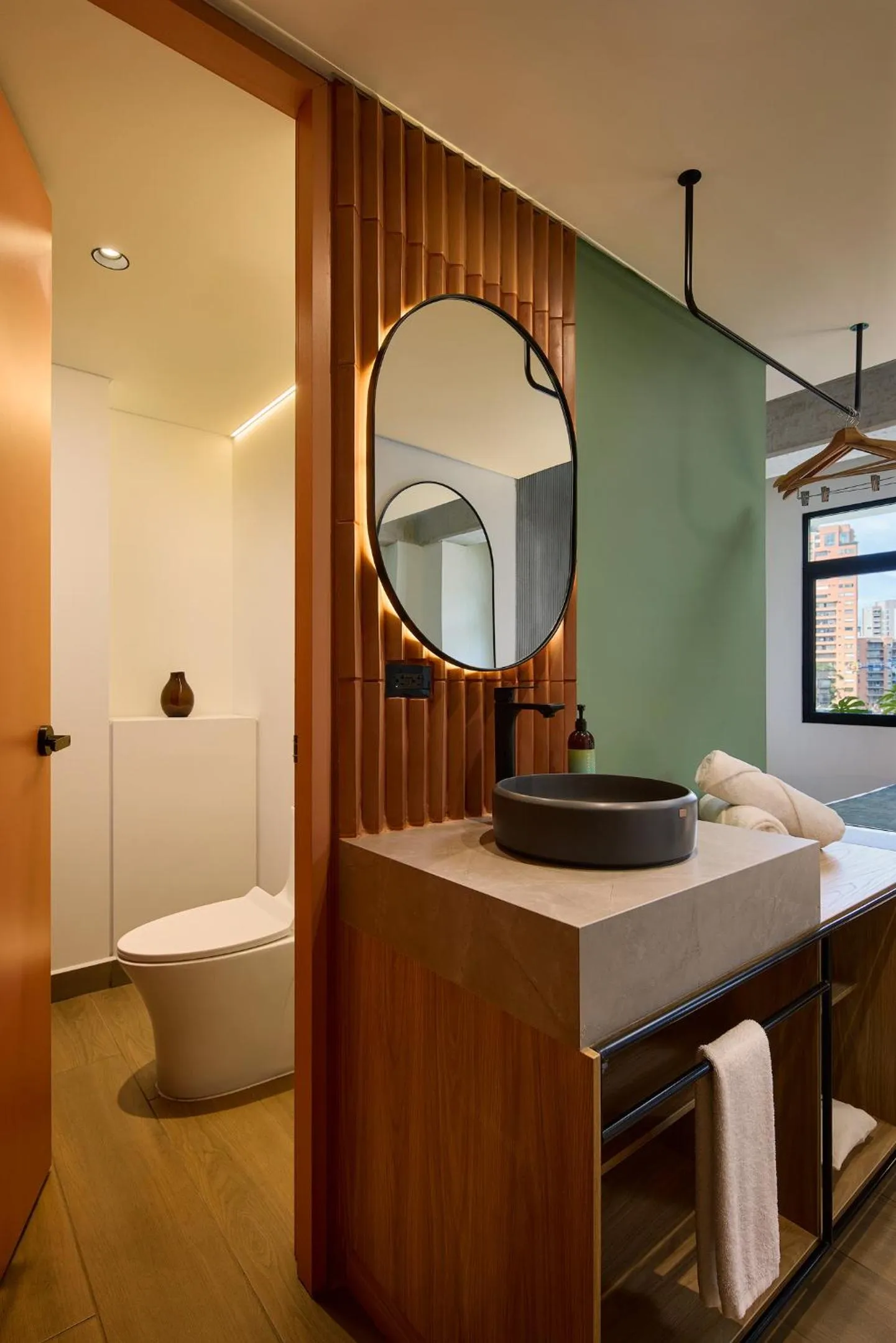 Bathroom in Hunters Hotel by Jalo