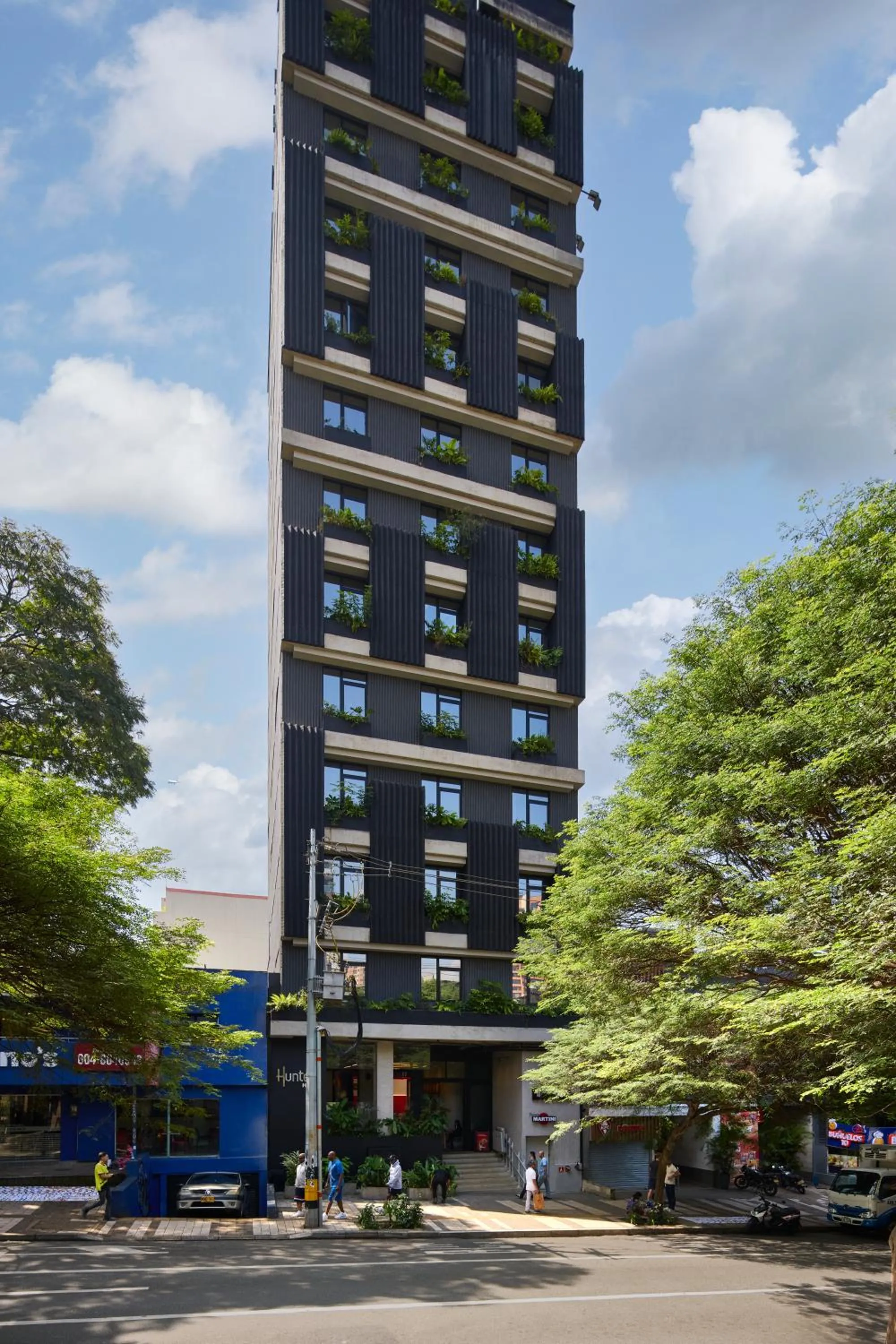 Property building in Hunters Hotel by Jalo