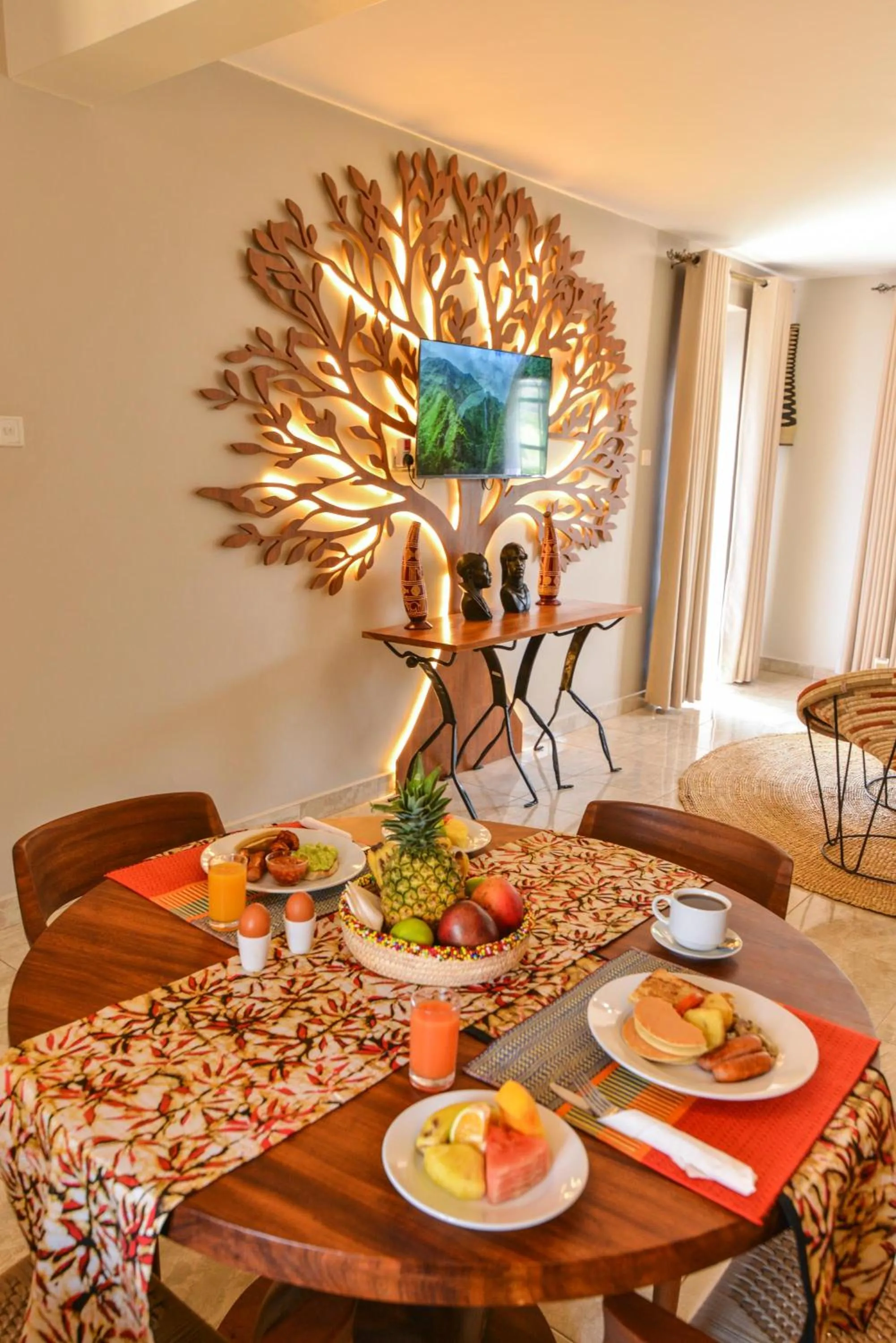 Living room in Aqueduct 1359 Hotel Apartments