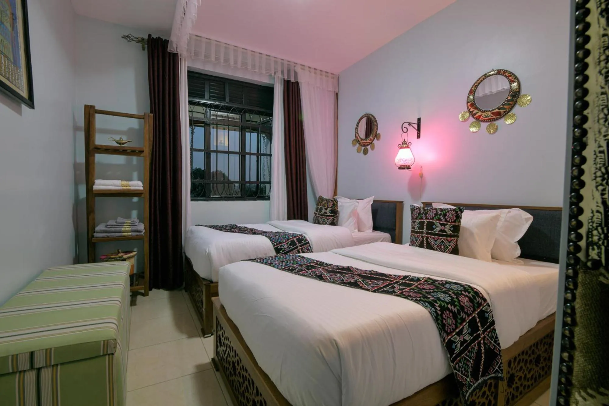 Bed in Aqueduct 1359 Hotel Apartments