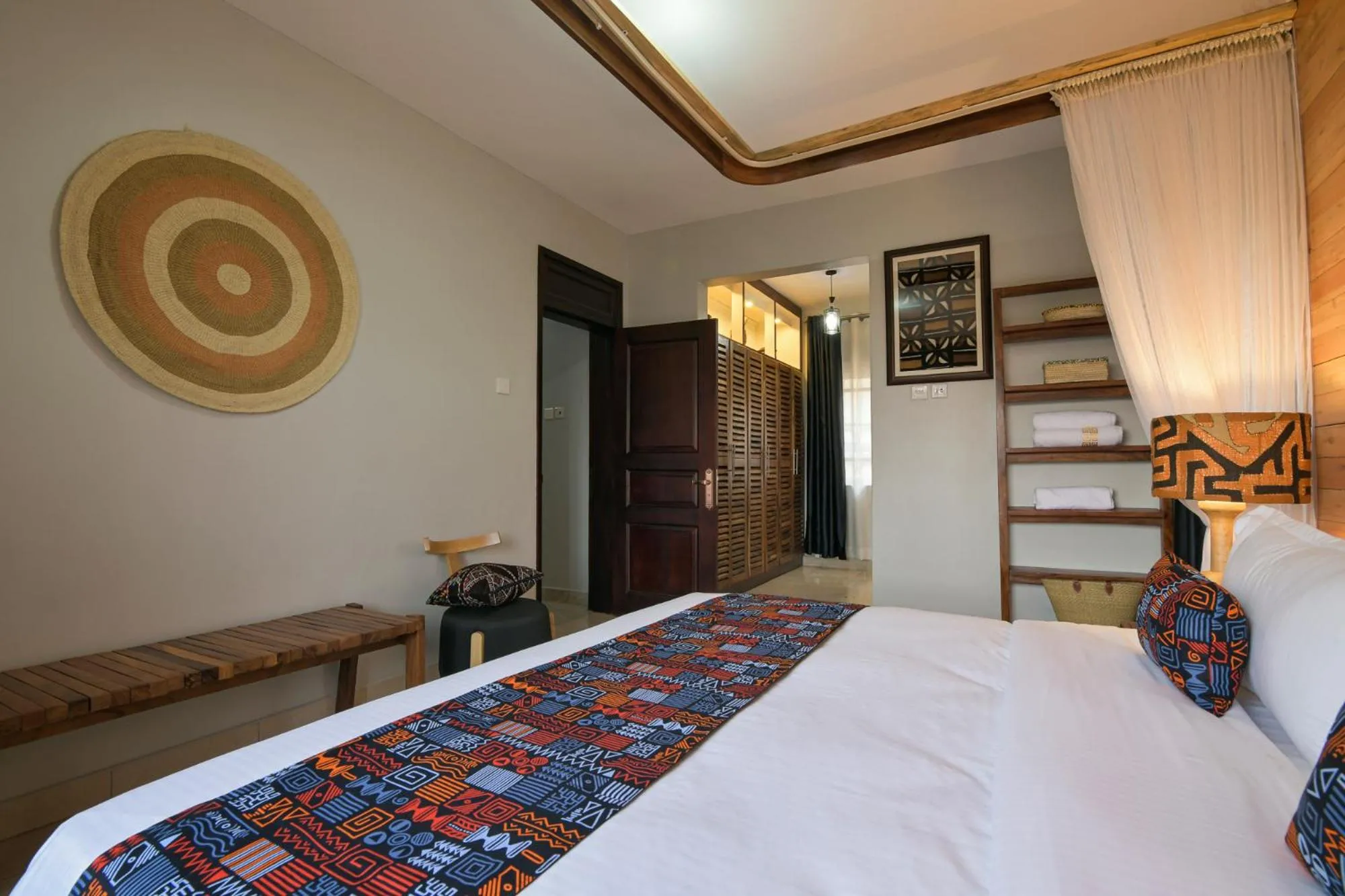 Bedroom, Bed in Aqueduct 1359 Hotel Apartments