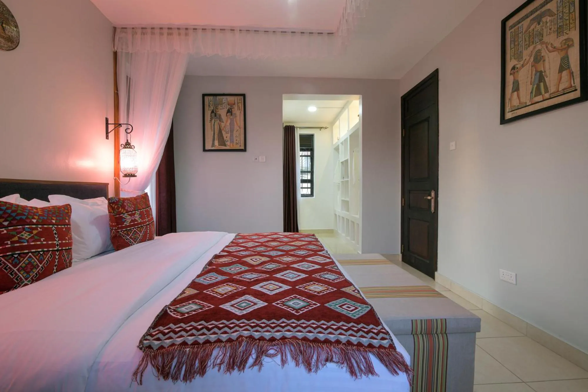 Bedroom, Bed in Aqueduct 1359 Hotel Apartments