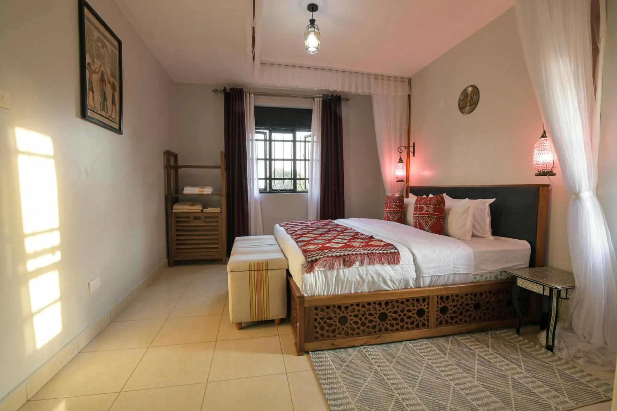 Bed in Aqueduct 1359 Hotel Apartments