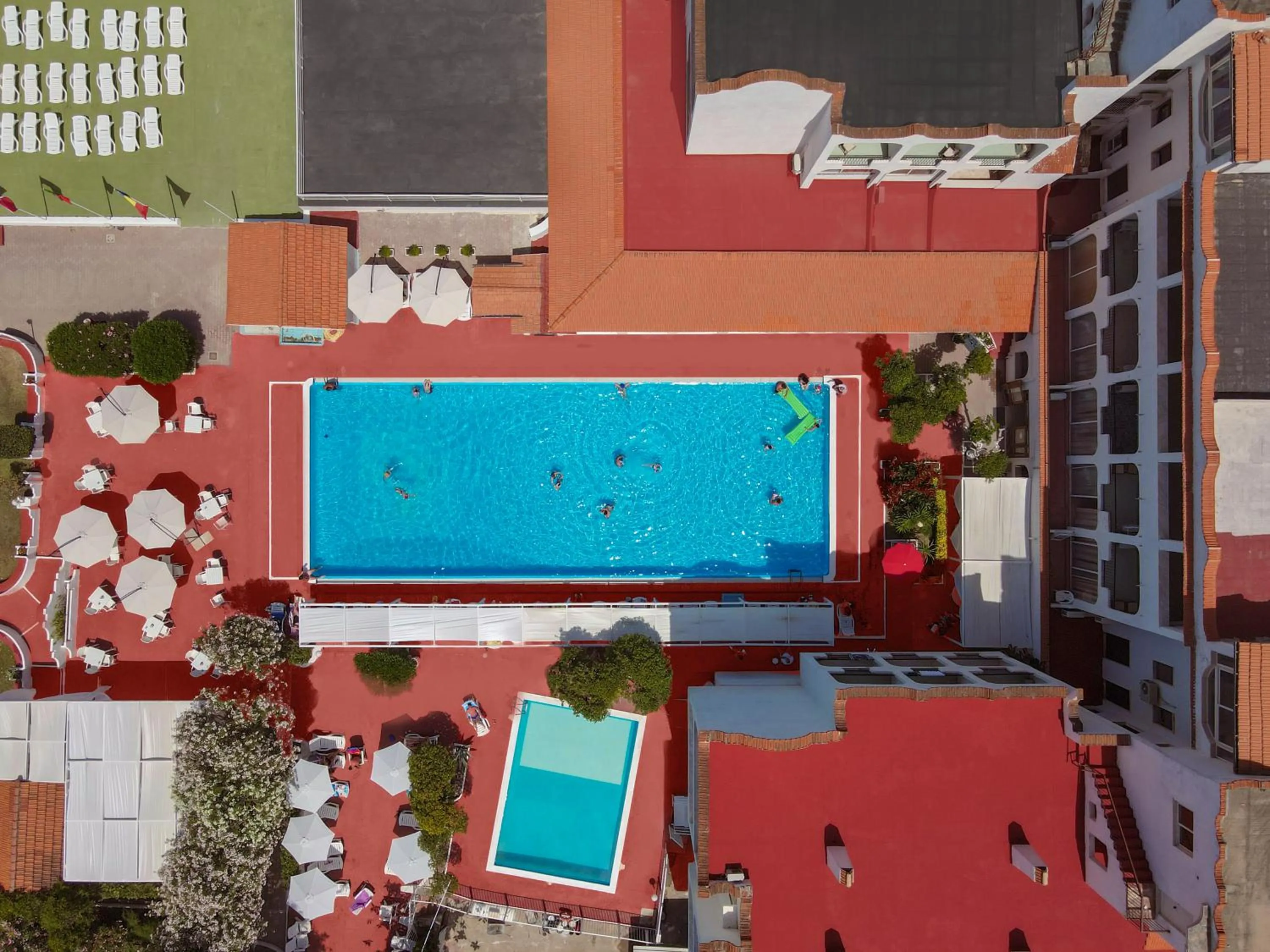 Bird's eye view in International Resort