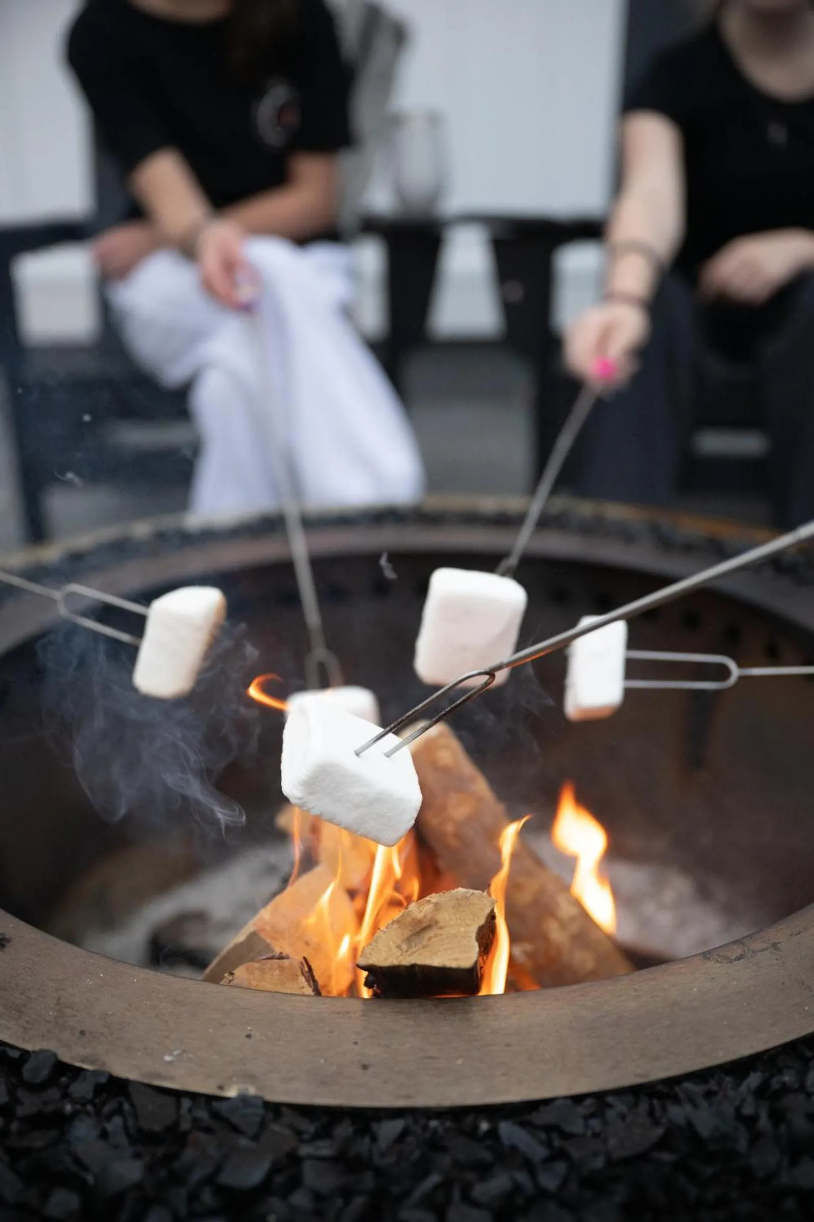 fireplace in The Waypoint