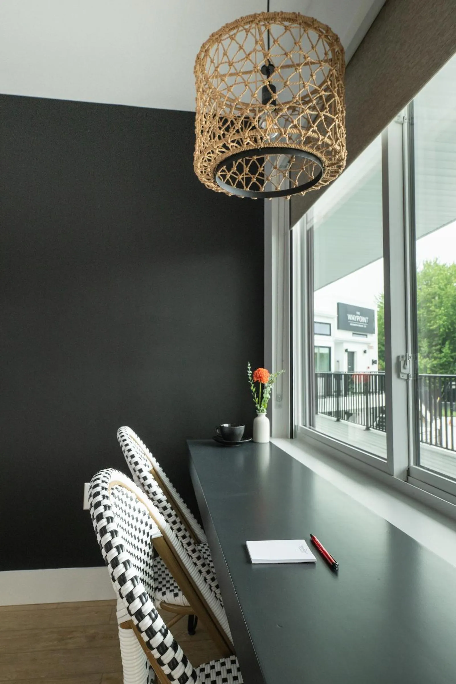 Decorative detail in The Waypoint