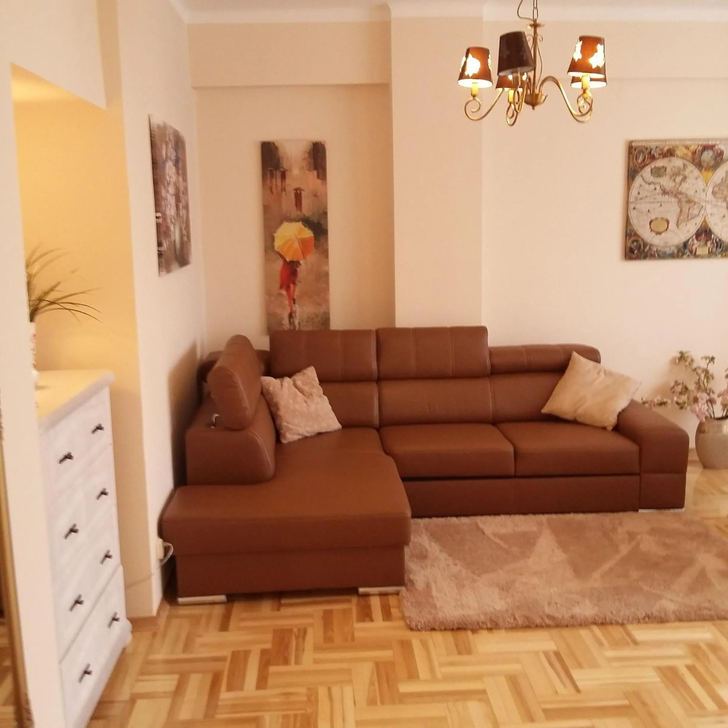 Living room in Warsaw Kredytowa Apartment