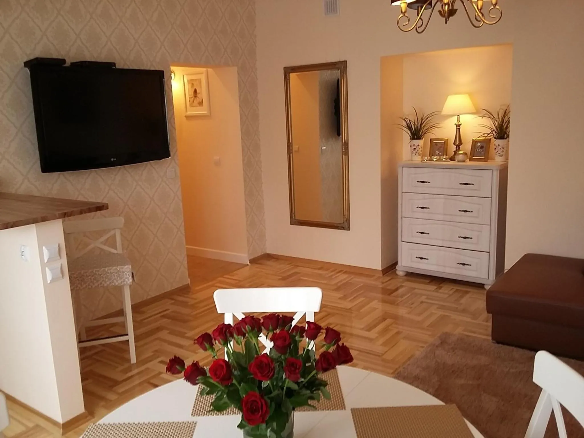 Living room in Warsaw Kredytowa Apartment