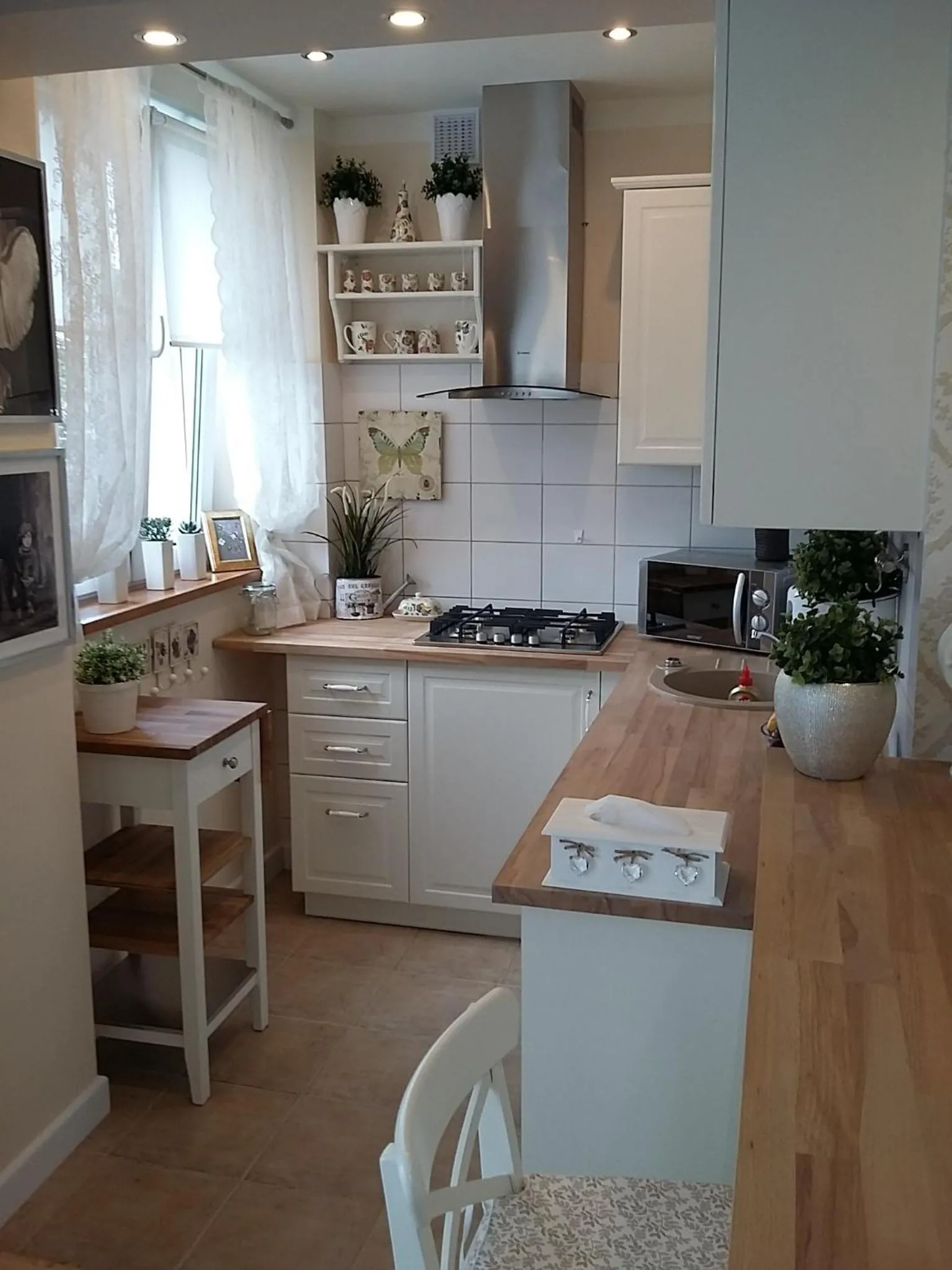 Kitchen or kitchenette in Warsaw Kredytowa Apartment