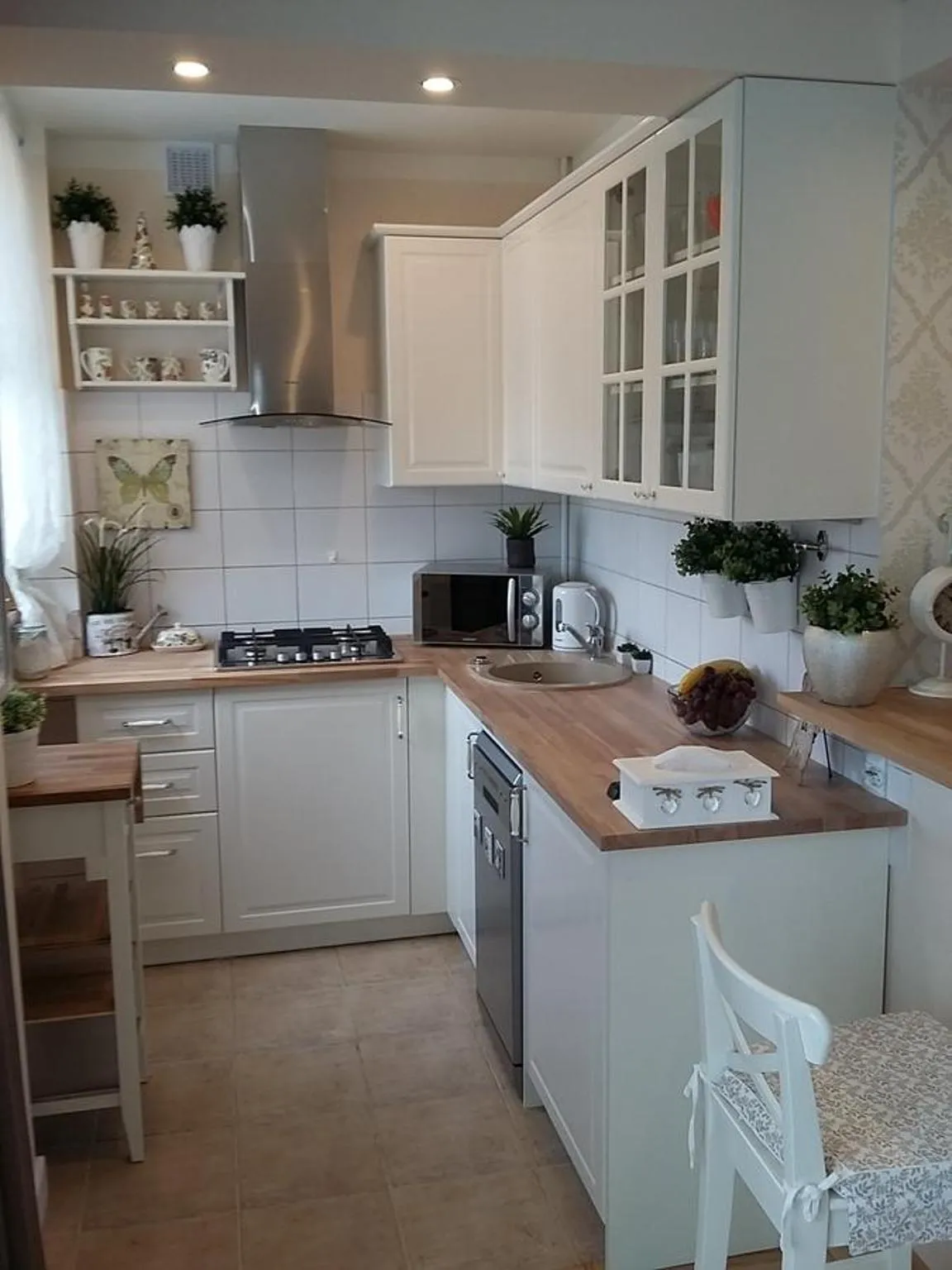 Kitchen or kitchenette in Warsaw Kredytowa Apartment
