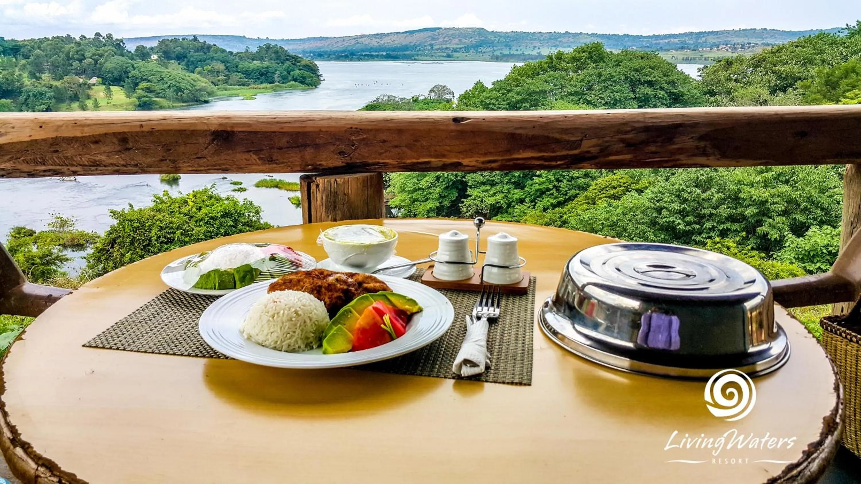 Food close-up in Living Waters Resort