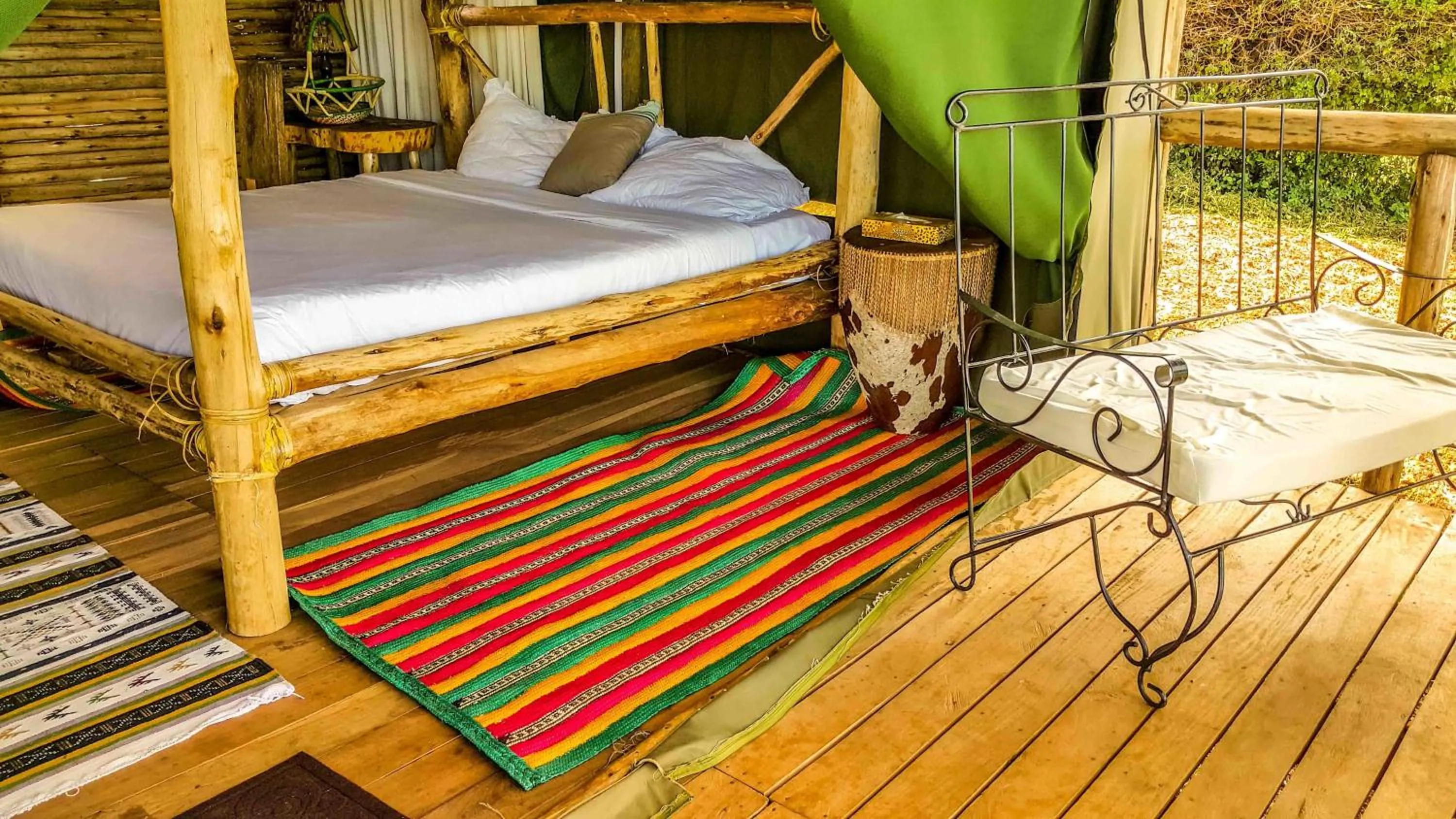 Patio in Living Waters Resort