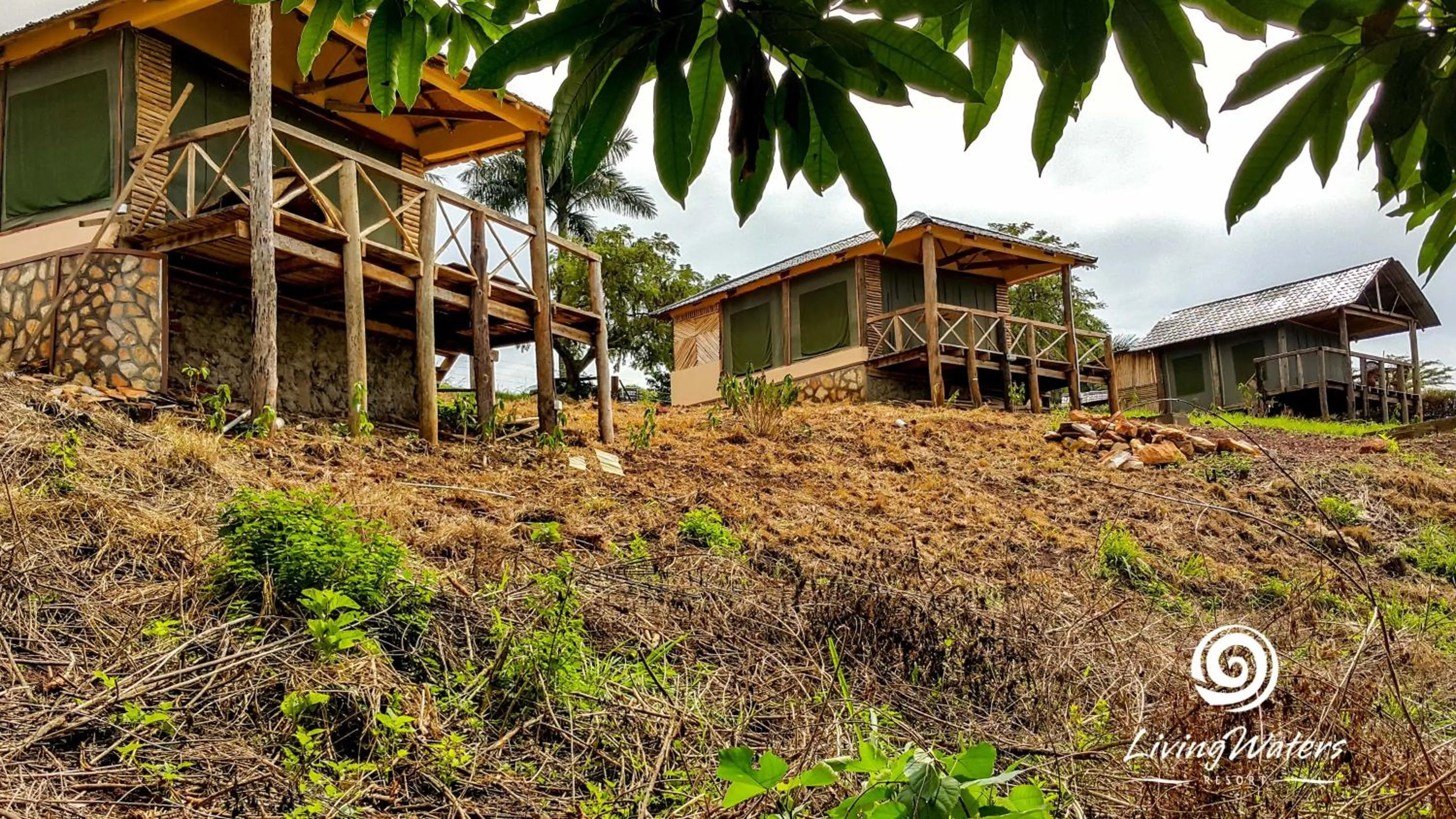 Property building in Living Waters Resort