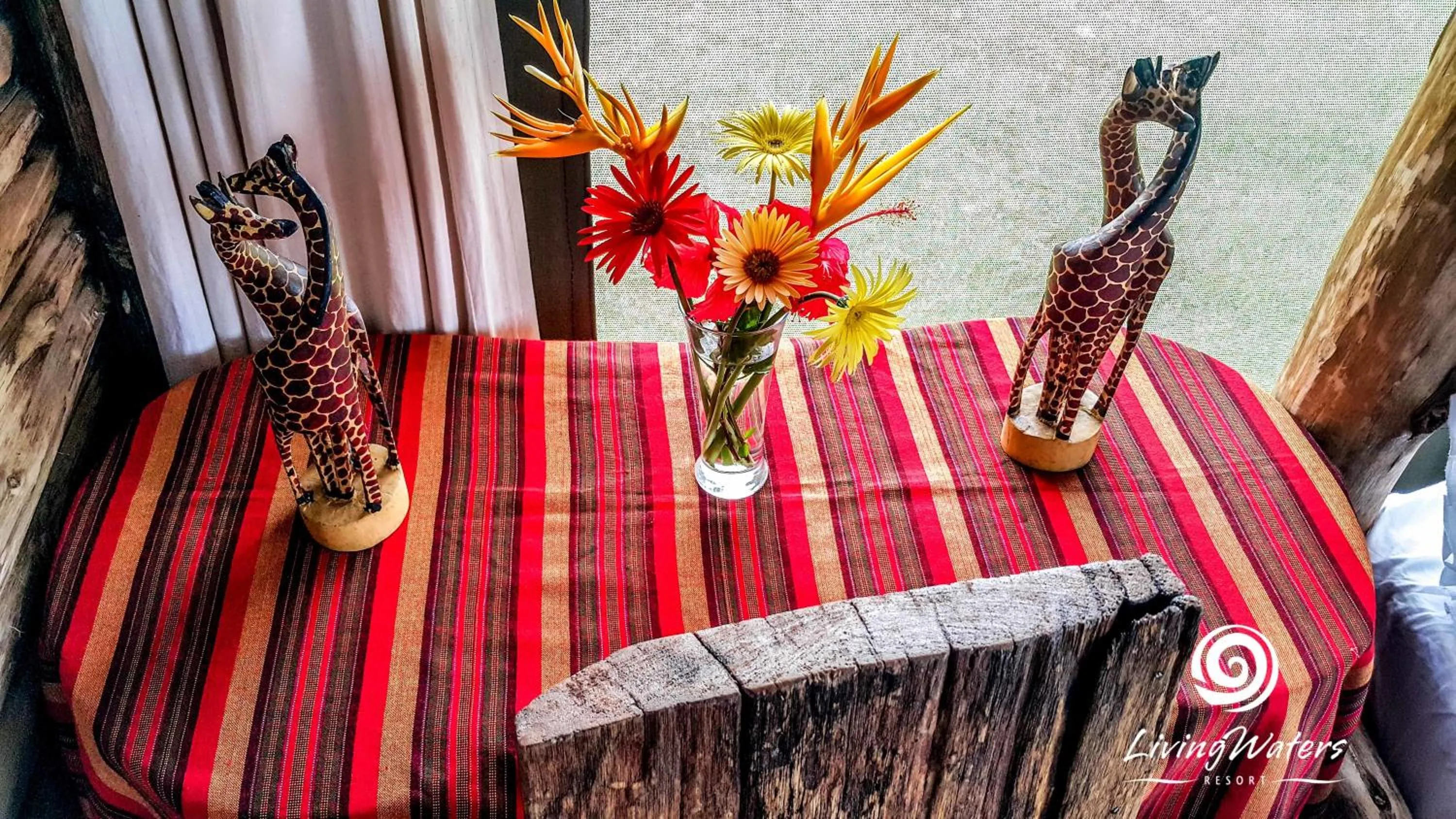 Decorative detail in Living Waters Resort