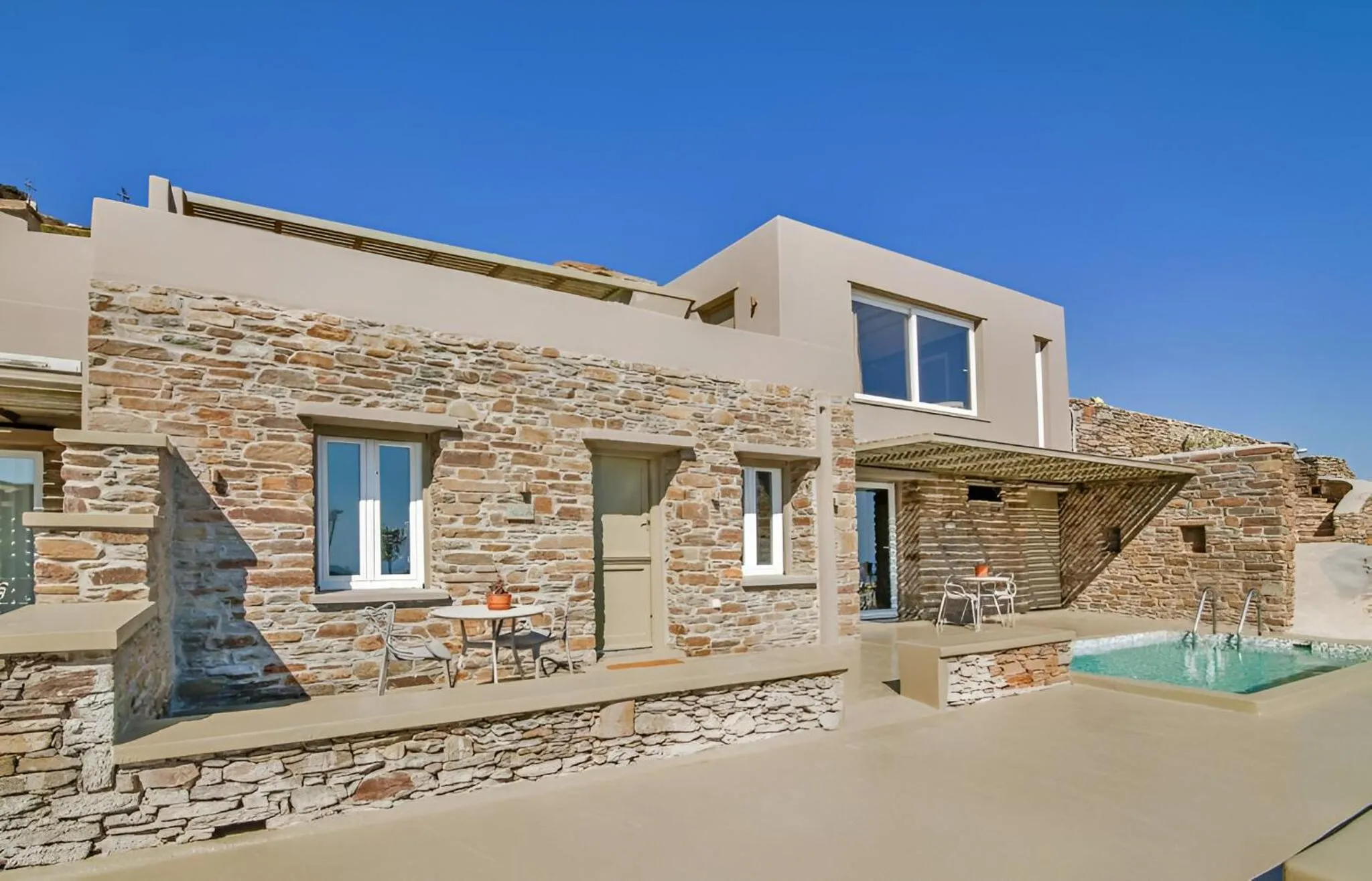 Balcony/Terrace in Aeolis Tinos Suites