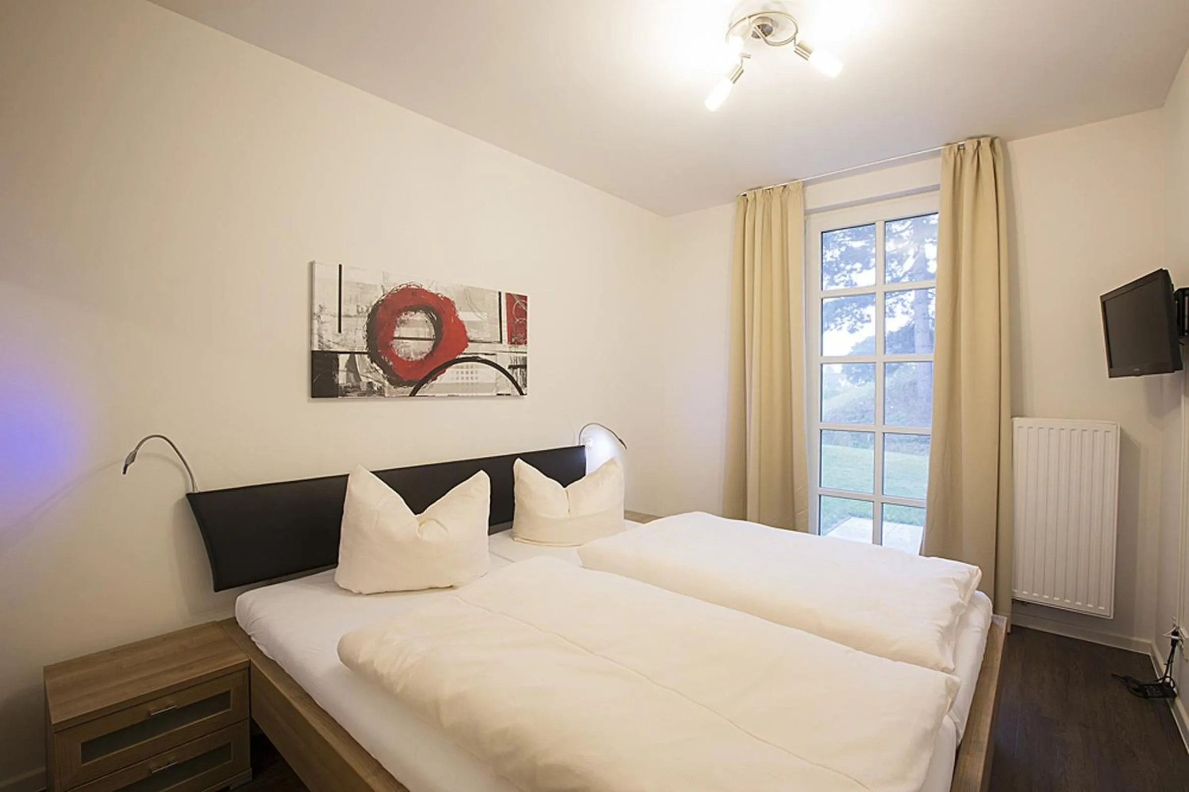 Bedroom, Bed in Residenz am Balmer See - BS 03 mit Wellnessbereich