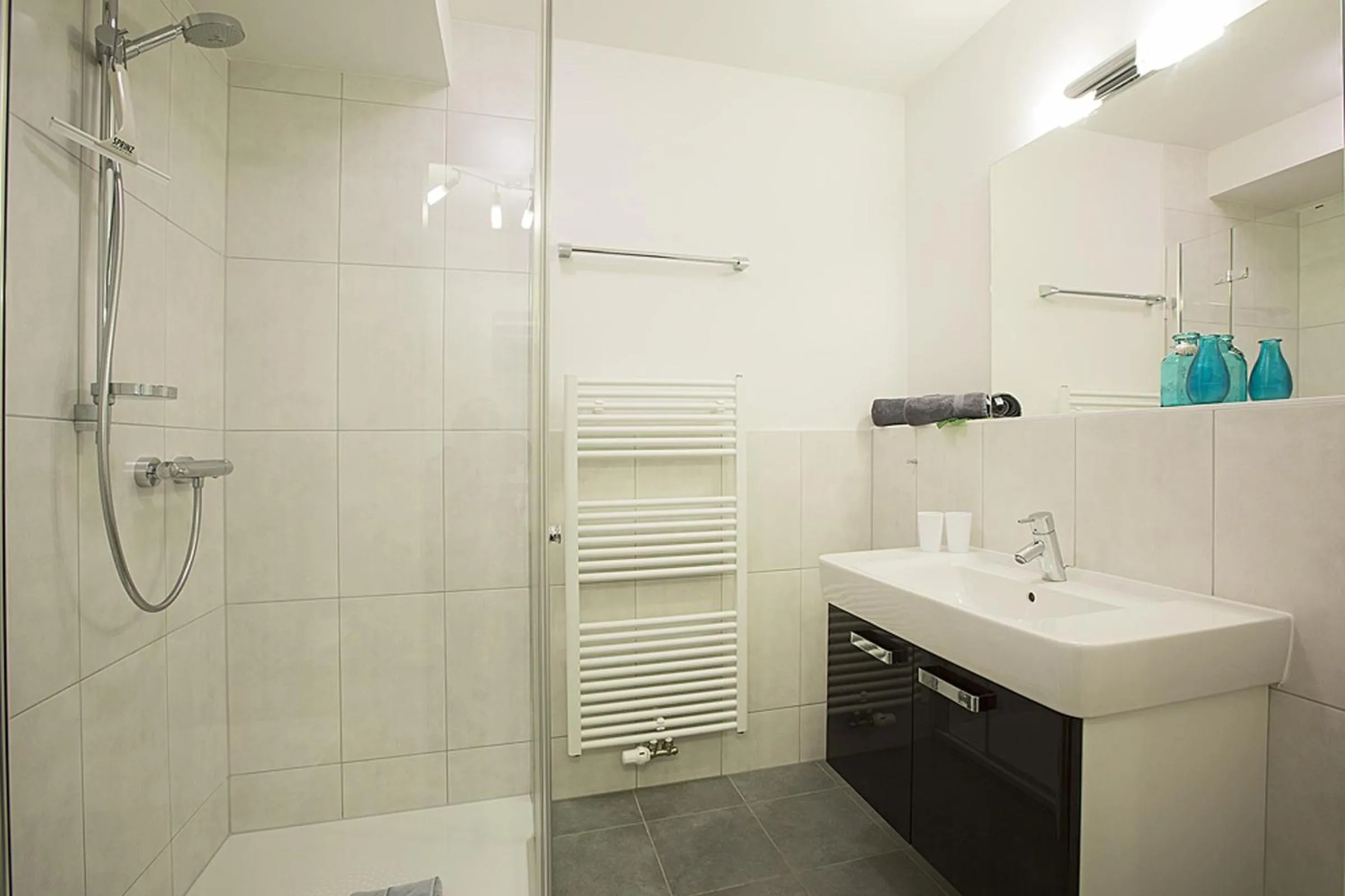 Bathroom in Residenz am Balmer See - BS 03 mit Wellnessbereich