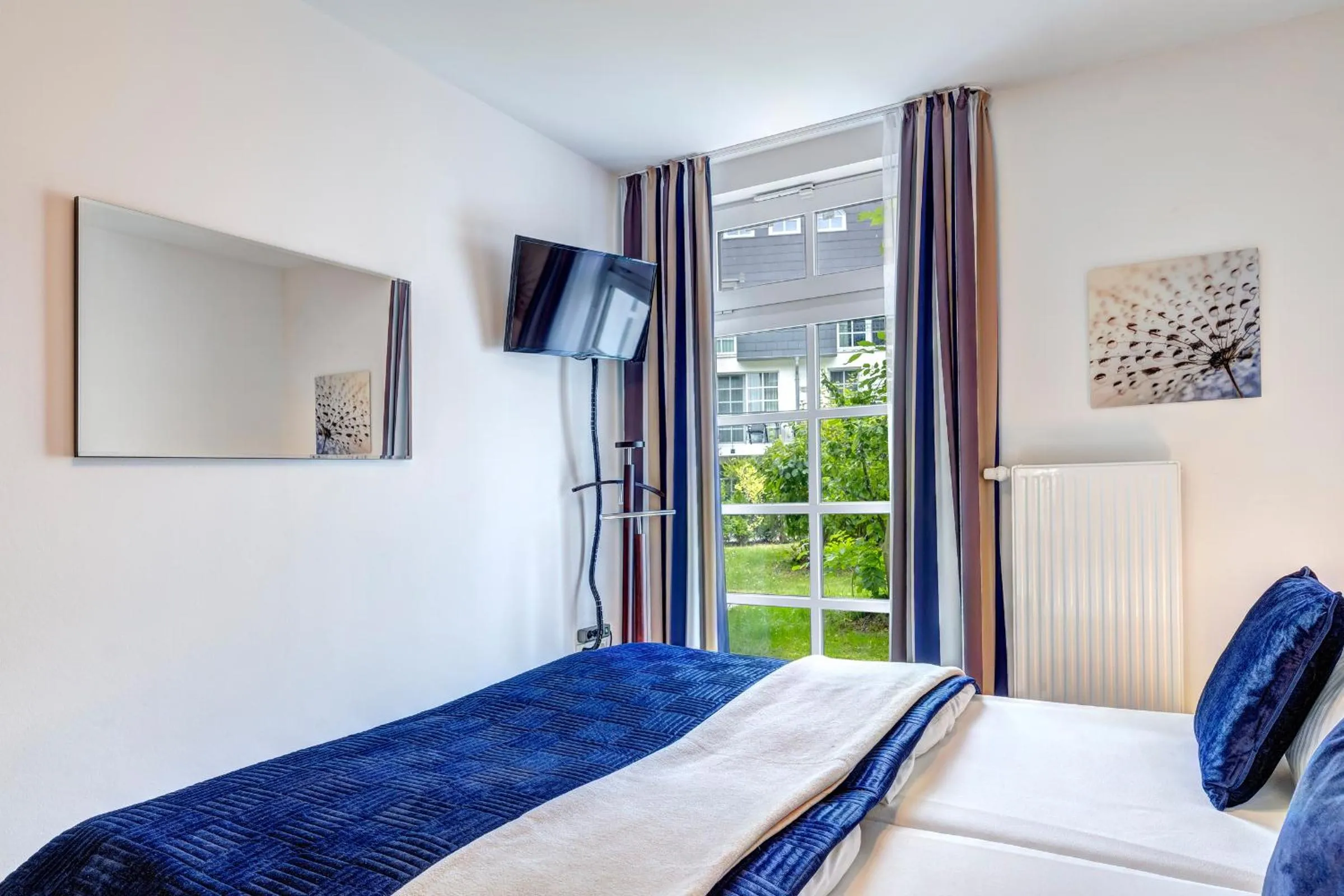 Bedroom, Bed in Residenz am Balmer See - BS 10 mit Wellnessbereich