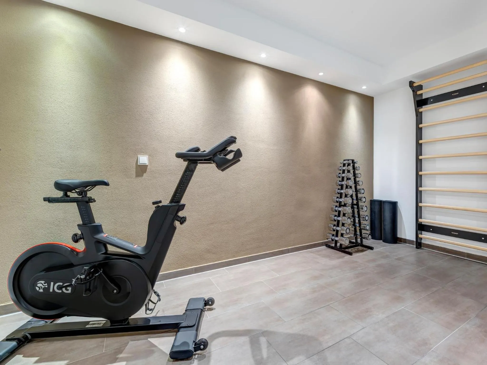 Fitness centre/facilities in Residenz am Balmer See - BS 10 mit Wellnessbereich