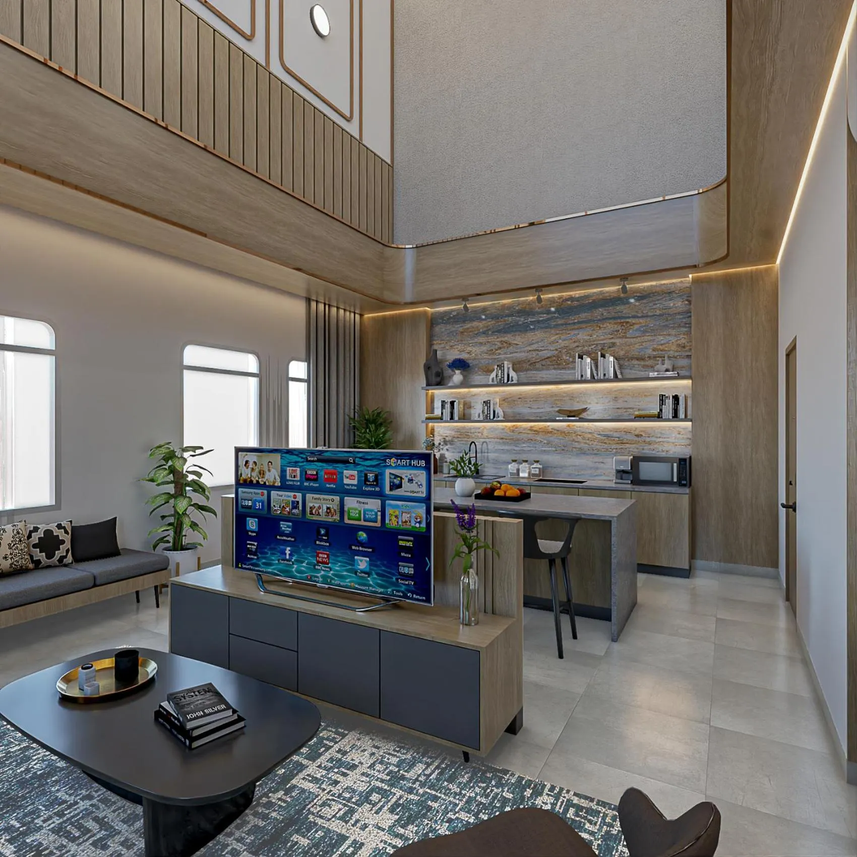 Kitchen or kitchenette in Truntum Cihampelas