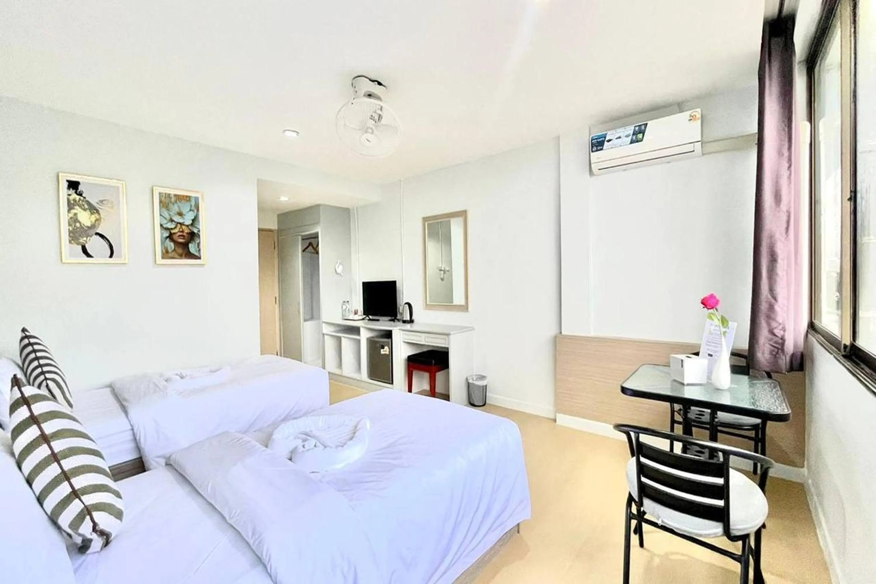 Bed in Jomtien Wave Residence