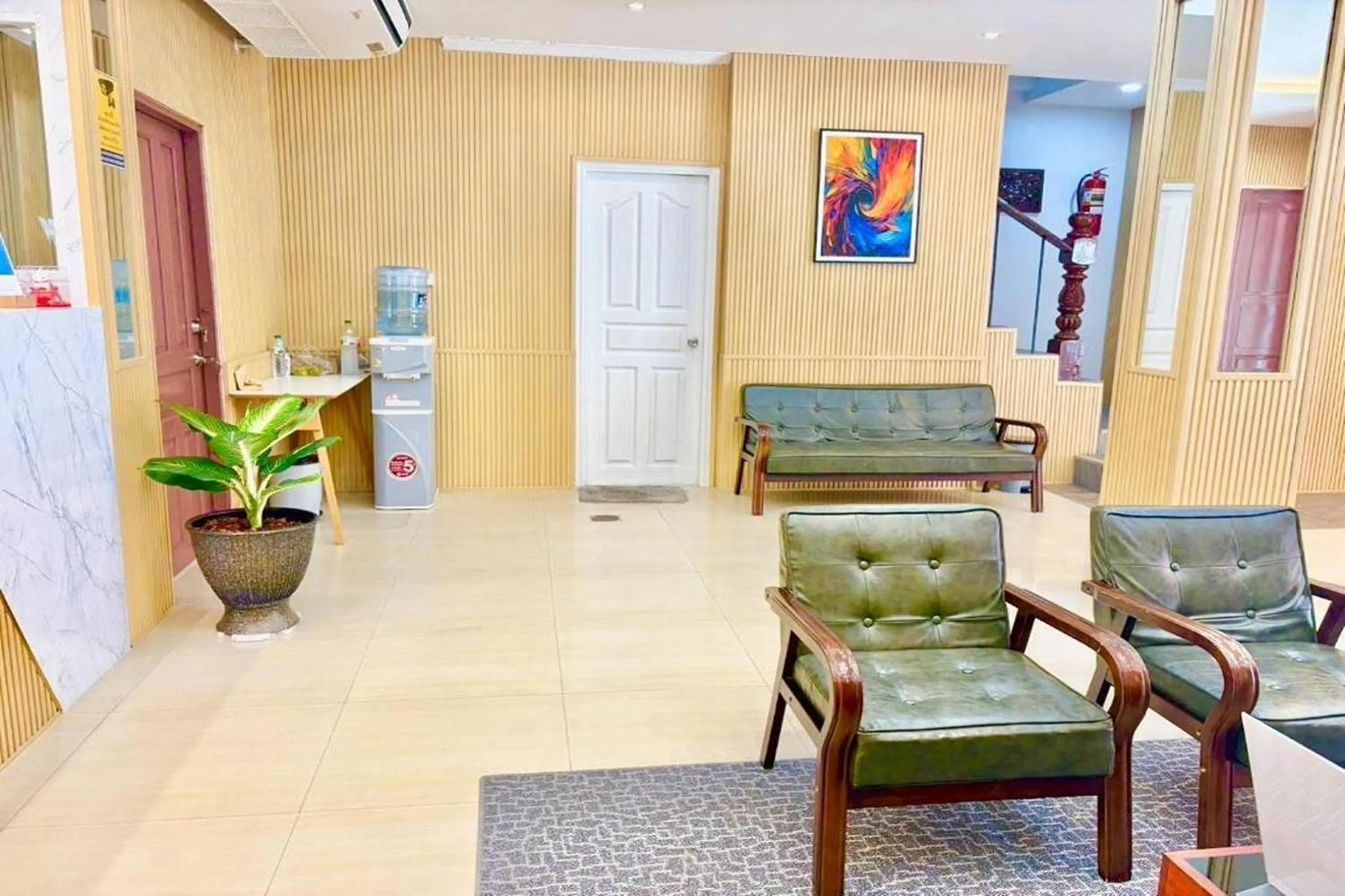 Seating area in Jomtien Wave Residence