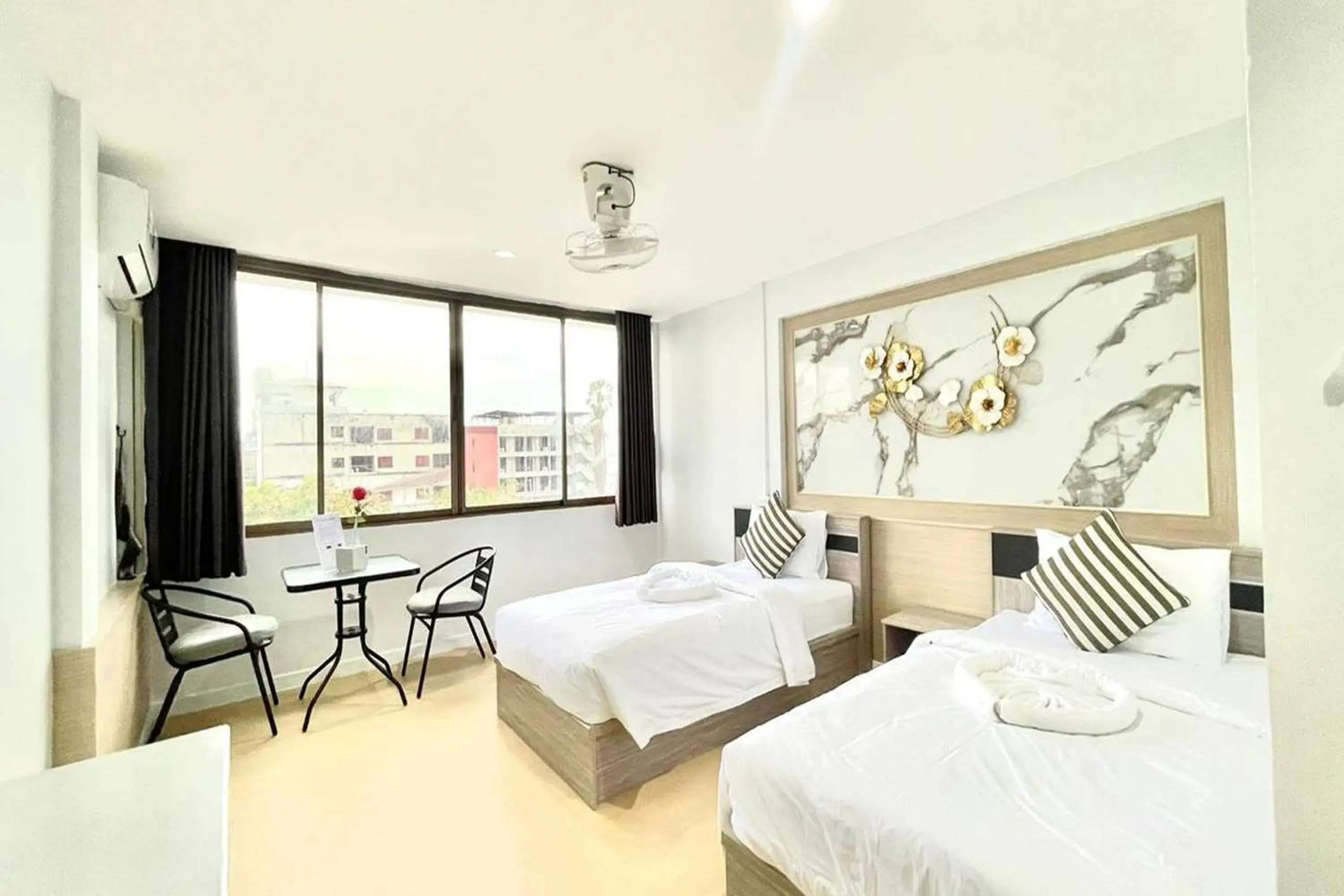 Twin Room in Jomtien Wave Residence Twin Room in Jomtien Wave Residence