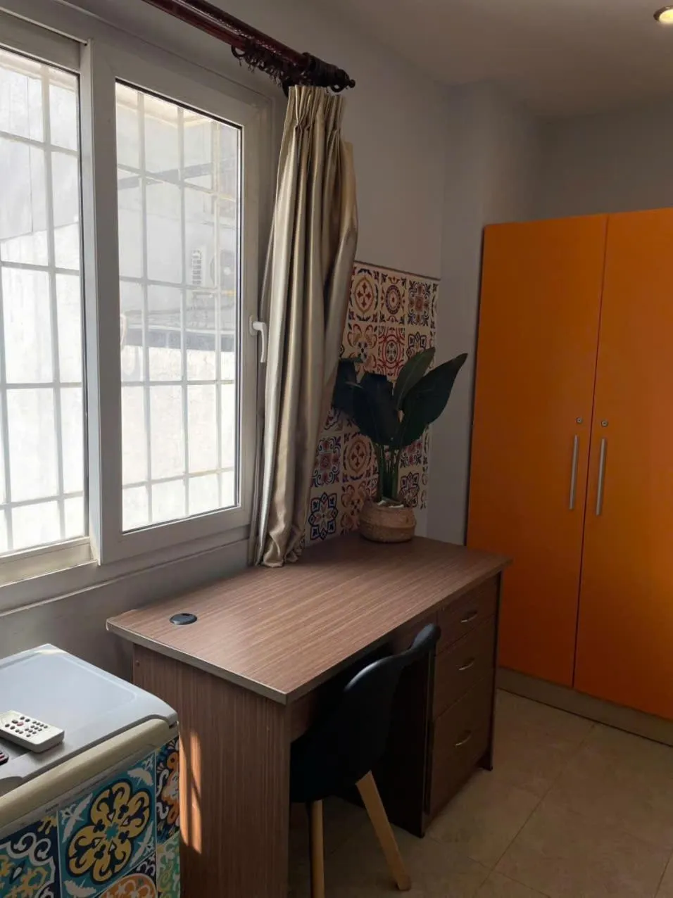 Seating area in Saigon Gao Hostel