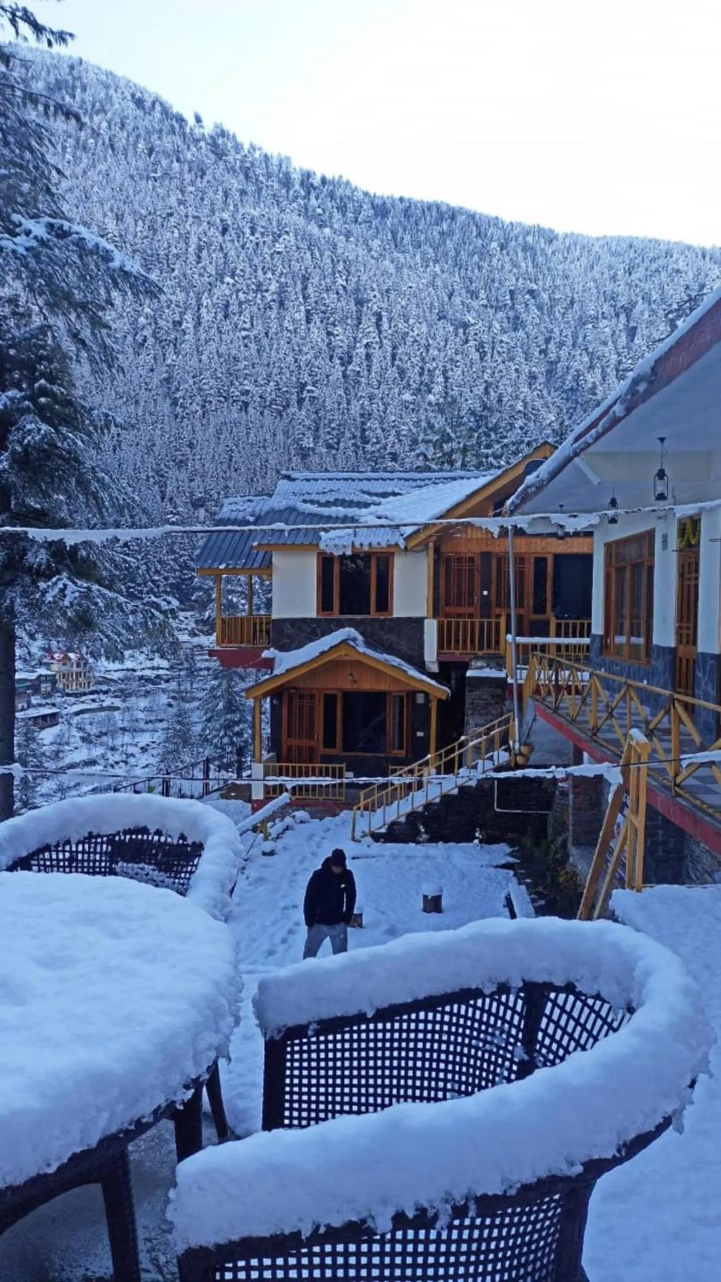 Property building in Majestic View Cottages