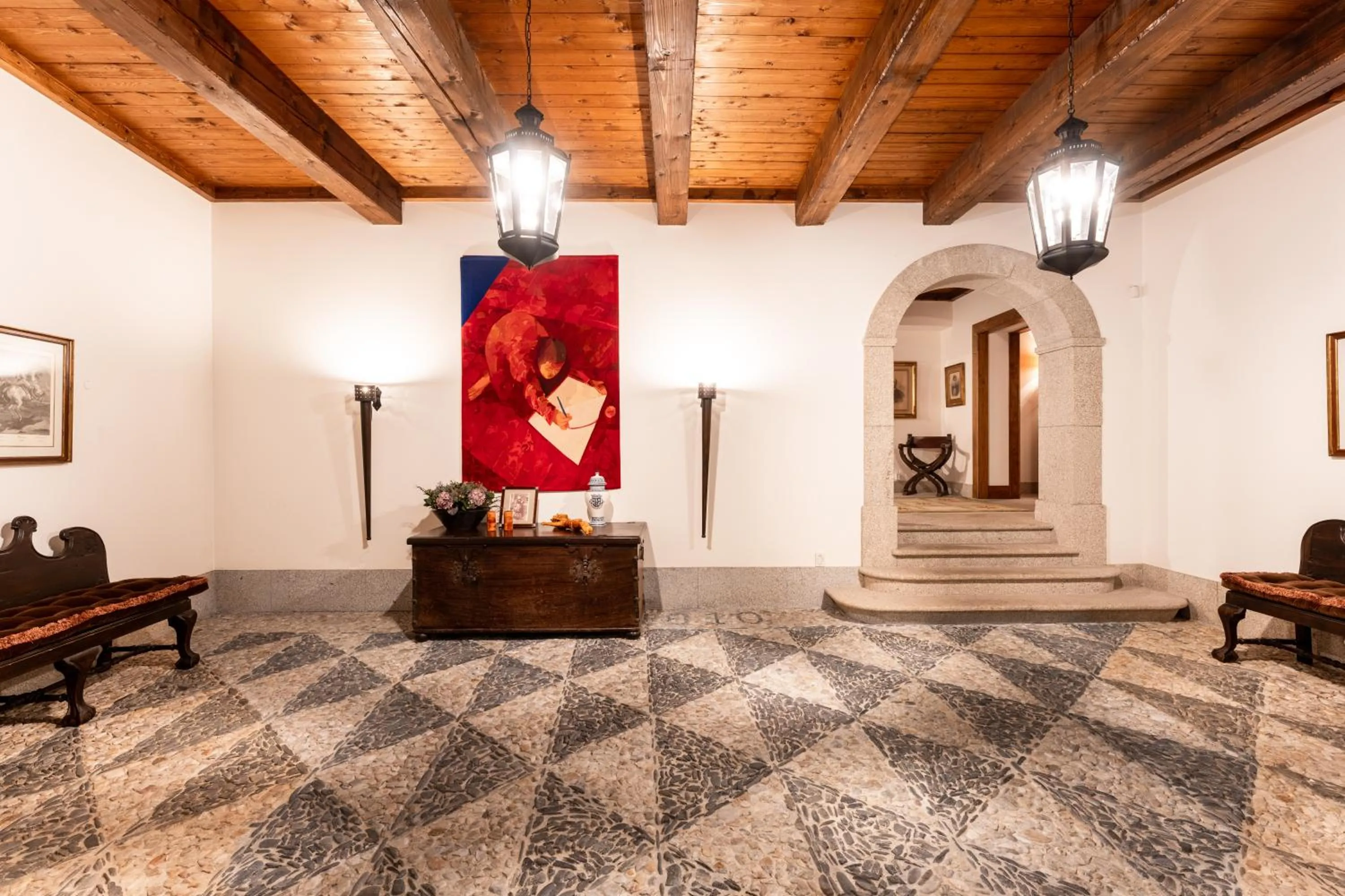Bedroom in Casas da Memória