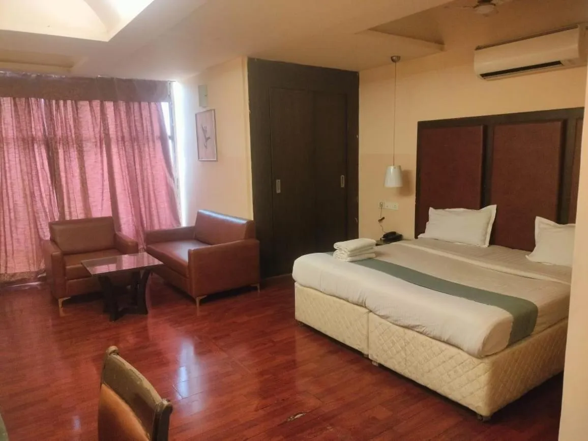 Bed in Hotel Saiprakash