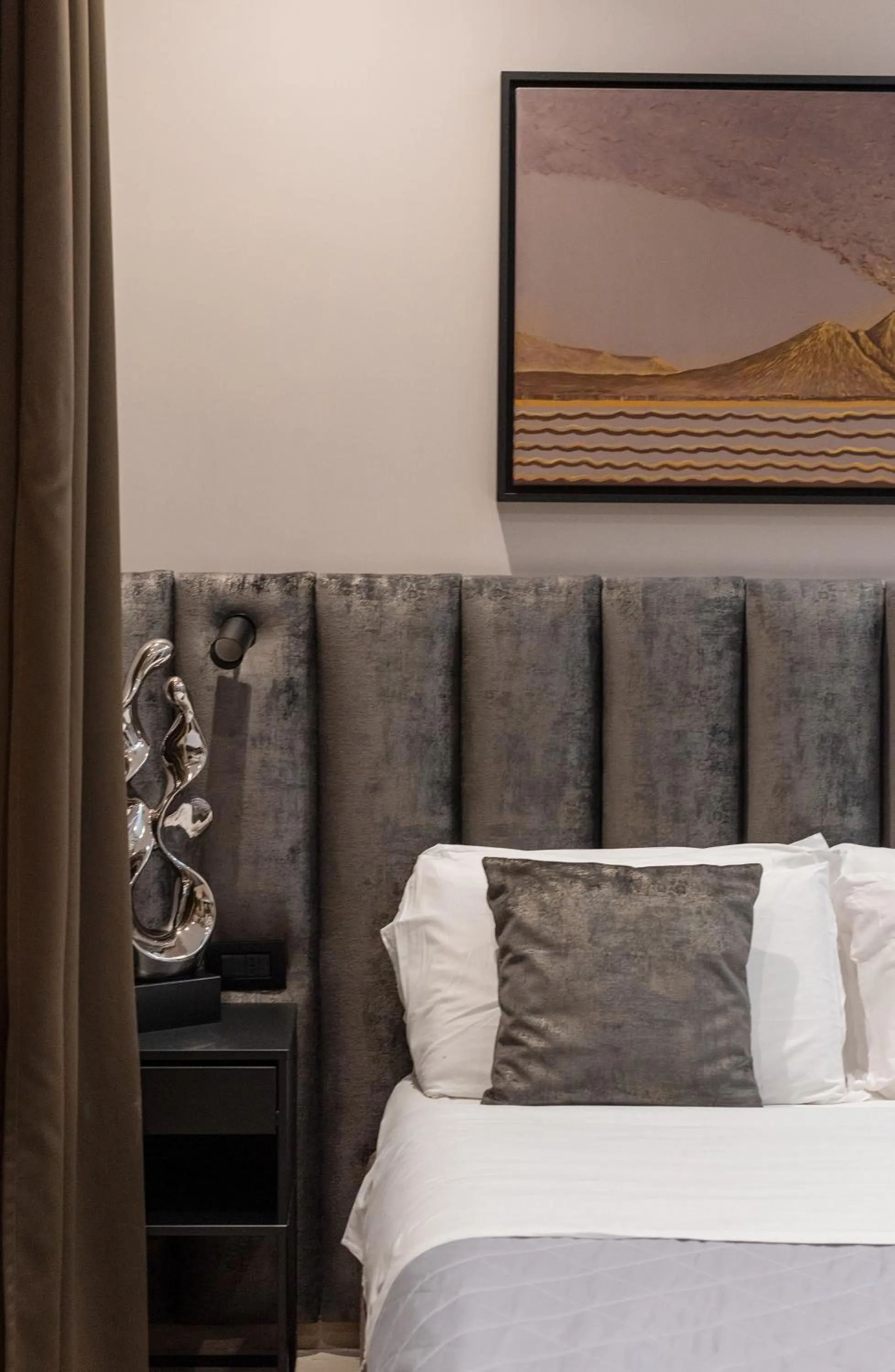 Decorative detail, Bed in Neapolis Lifestyle