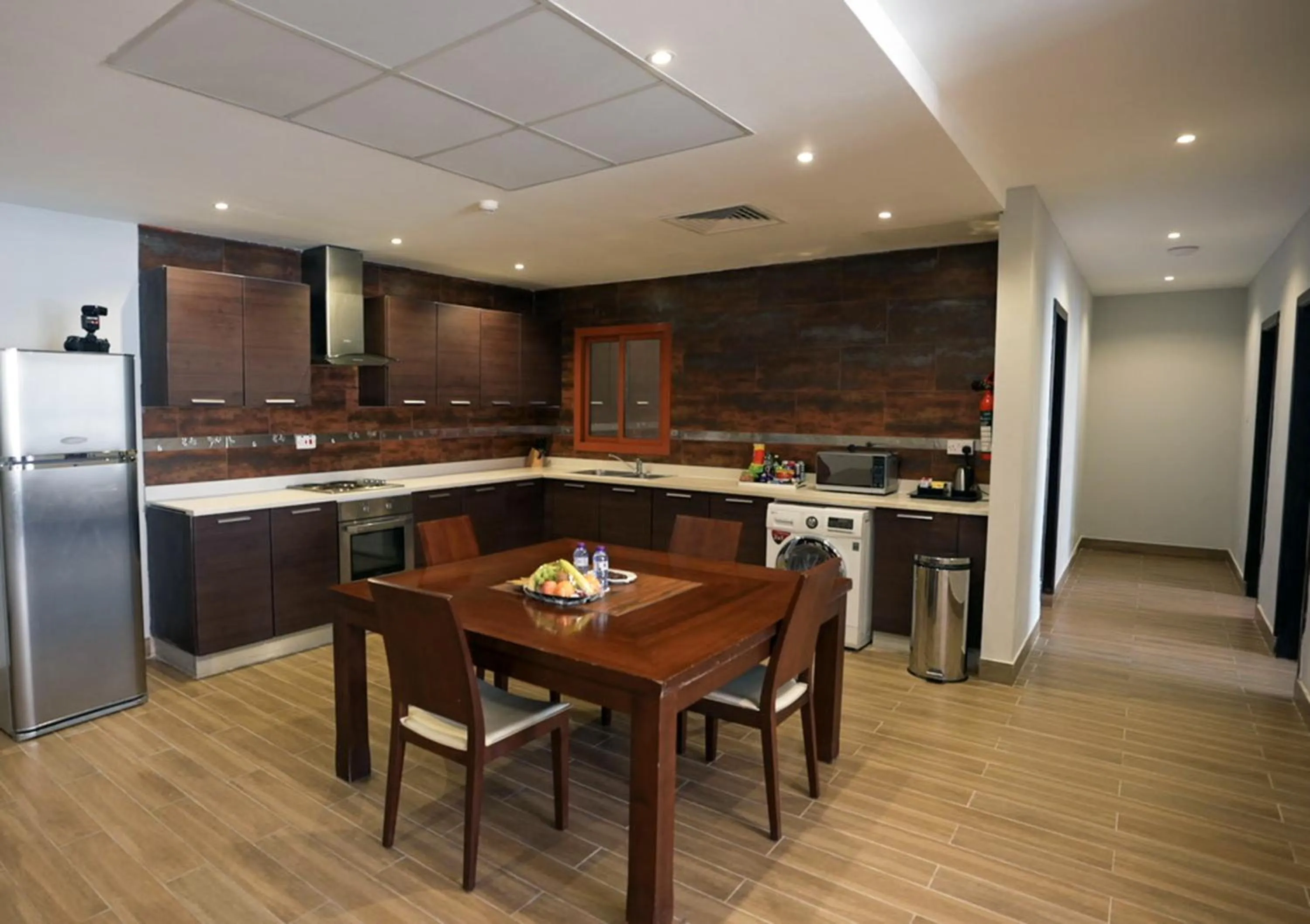 Kitchen or kitchenette in Al Manzil Hotel Bahrain