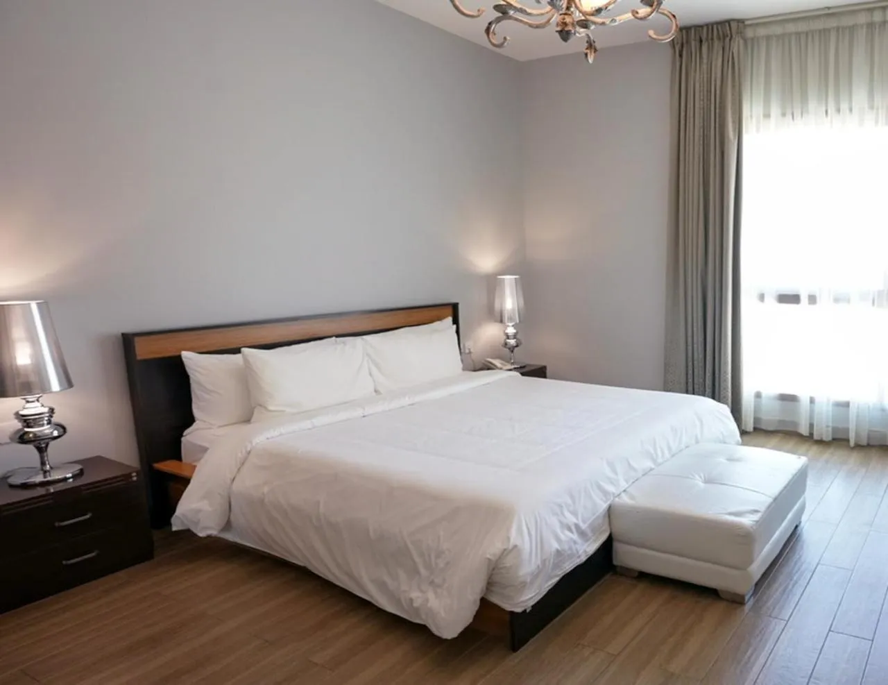 Bed in Al Manzil Hotel Bahrain