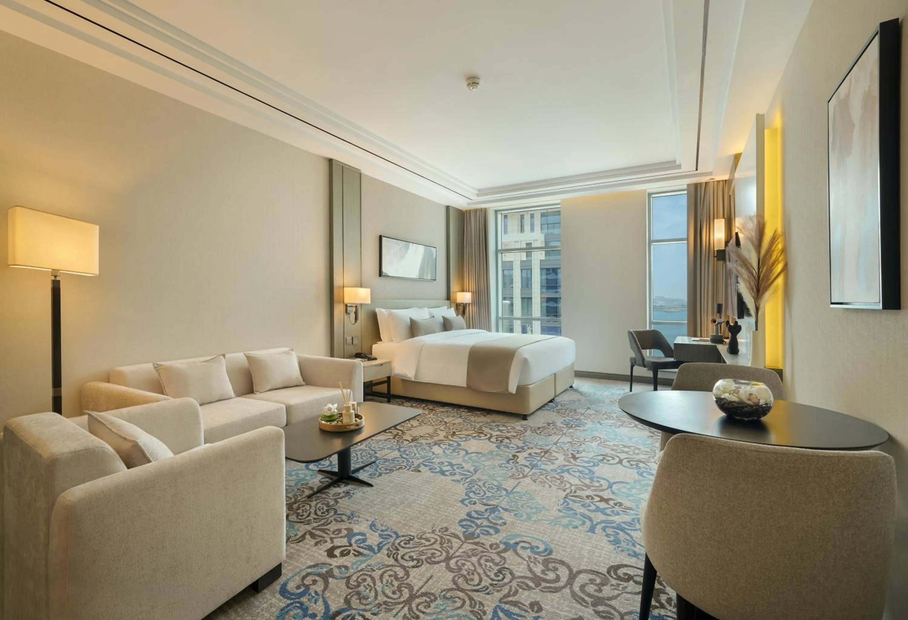 Living room in Mileo Hotel The Palm