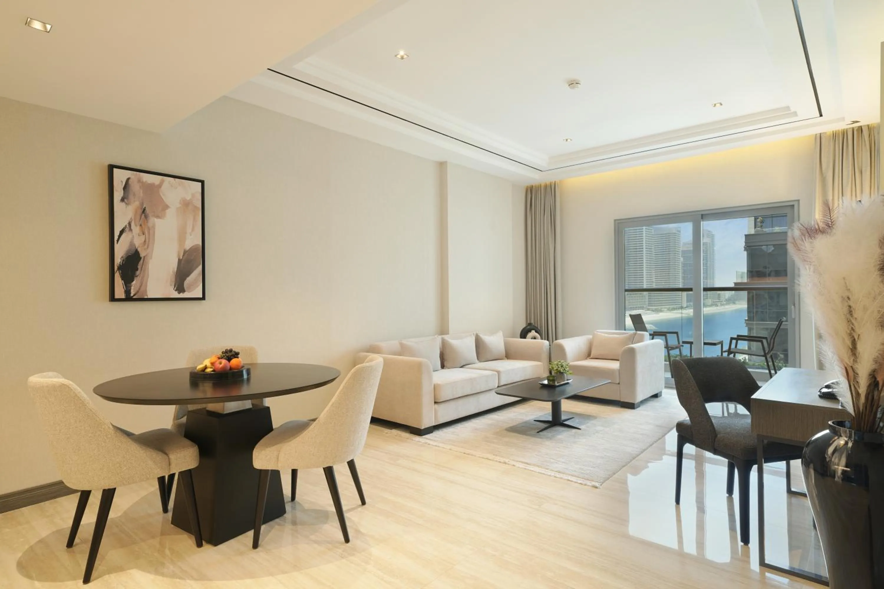 Seating area in Mileo Hotel The Palm