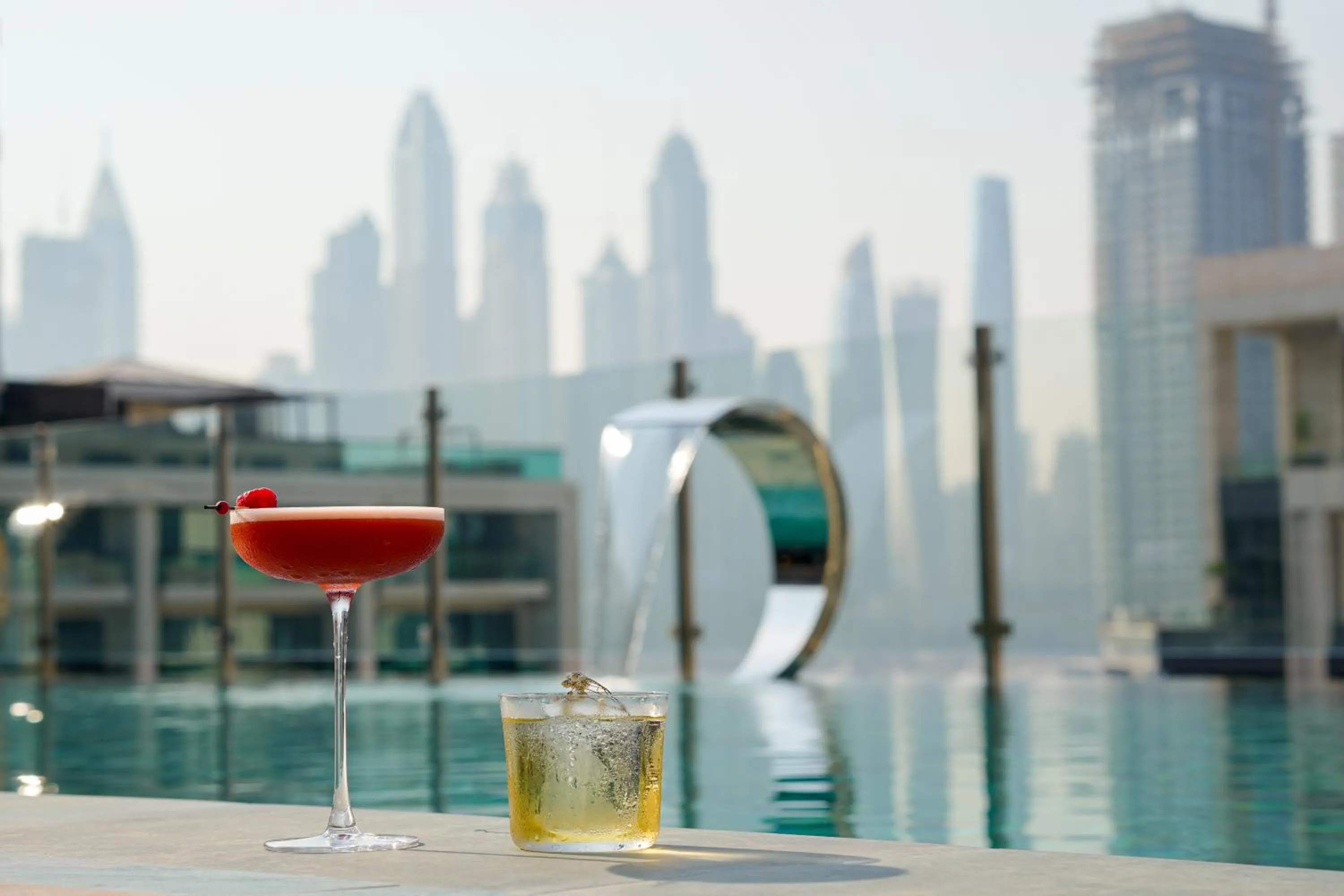 Swimming pool in Mileo Hotel The Palm