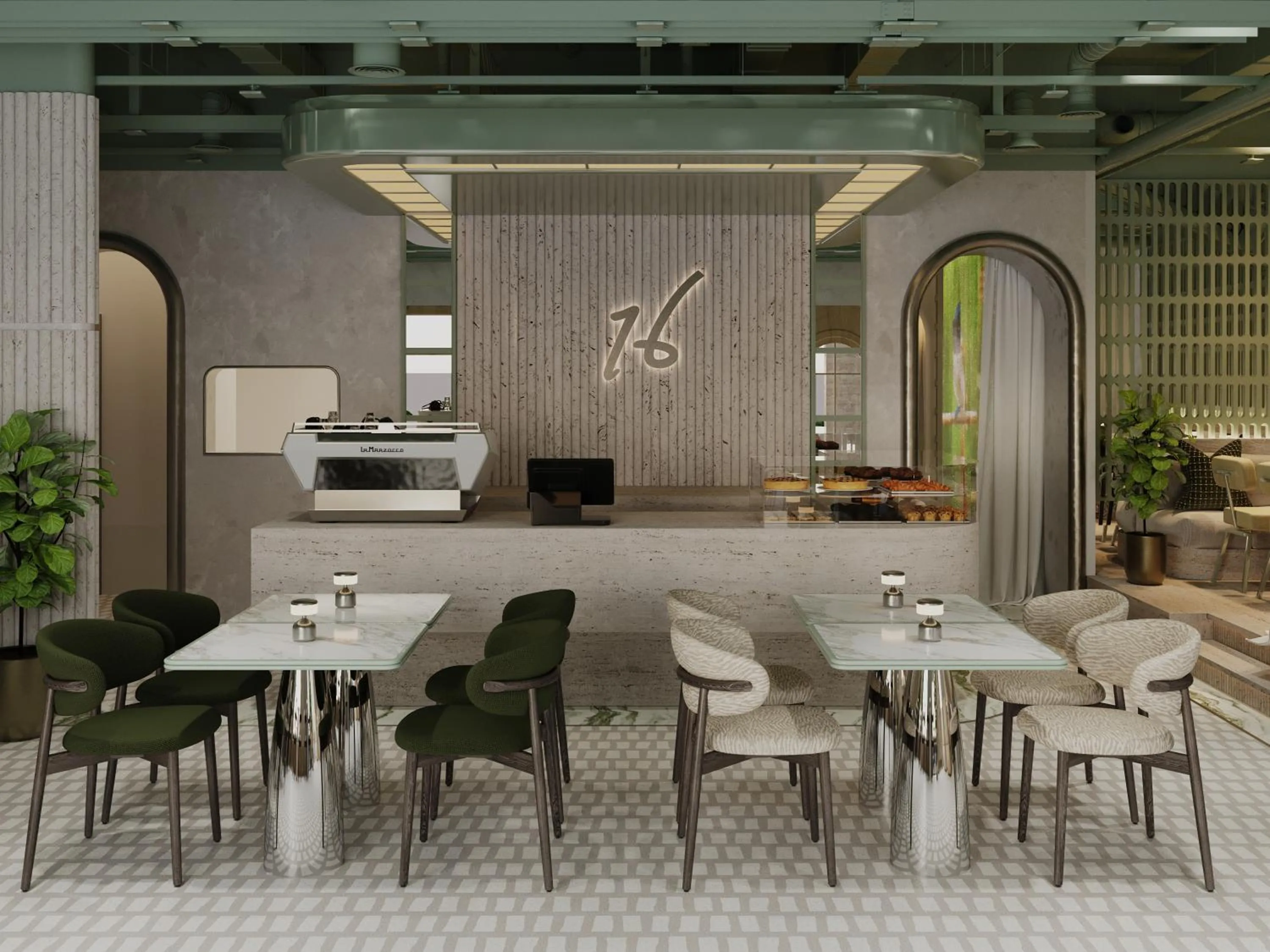 Restaurant/places to eat in Mileo Hotel The Palm