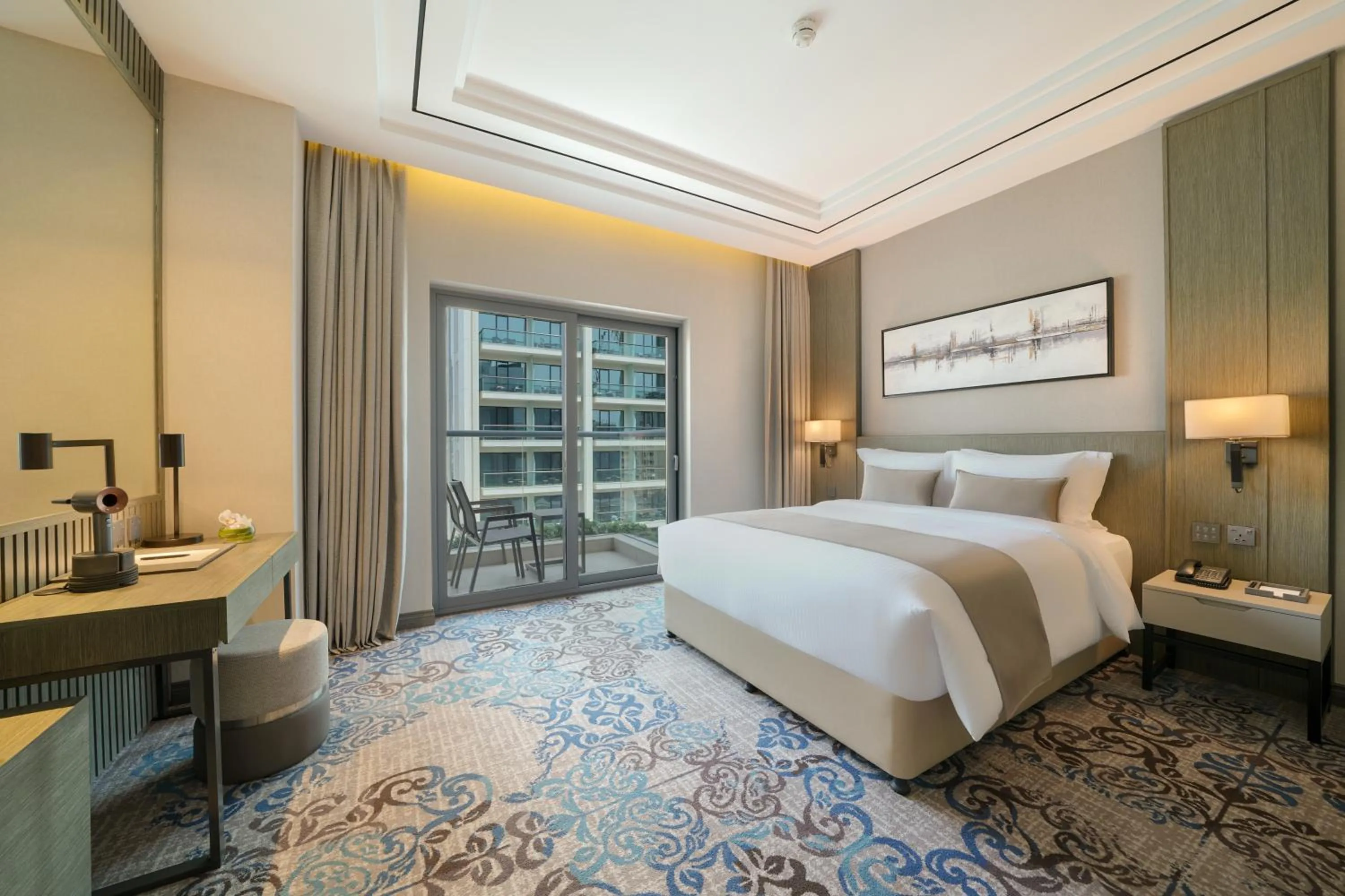 Bed in Mileo Hotel The Palm