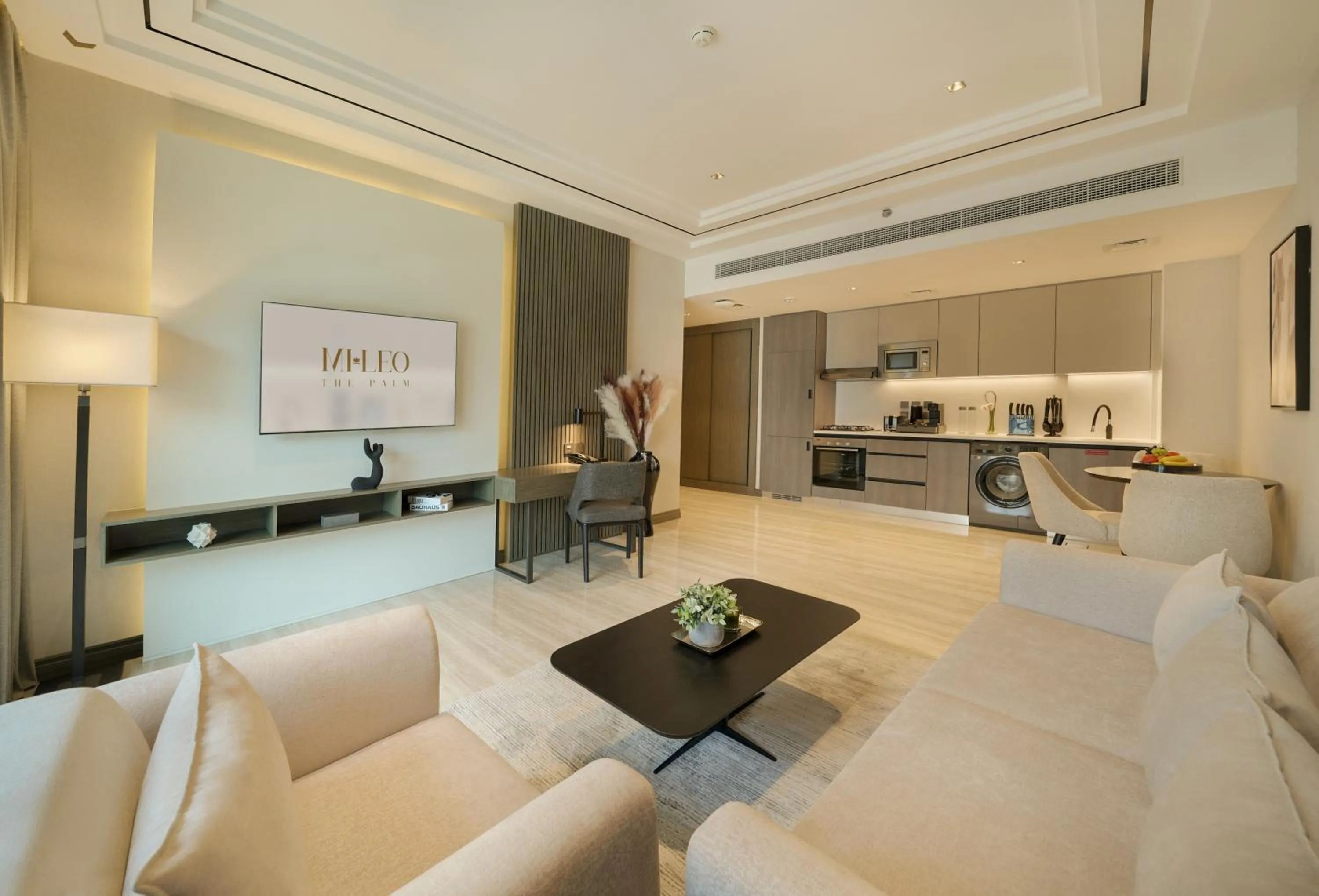 Kitchen or kitchenette in Mileo Hotel The Palm